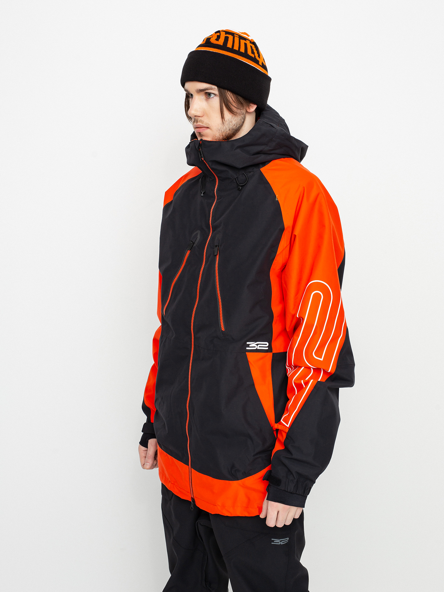 Męska Kurtka snowboardowa ThirtyTwo Tm Jacket (black/orange)