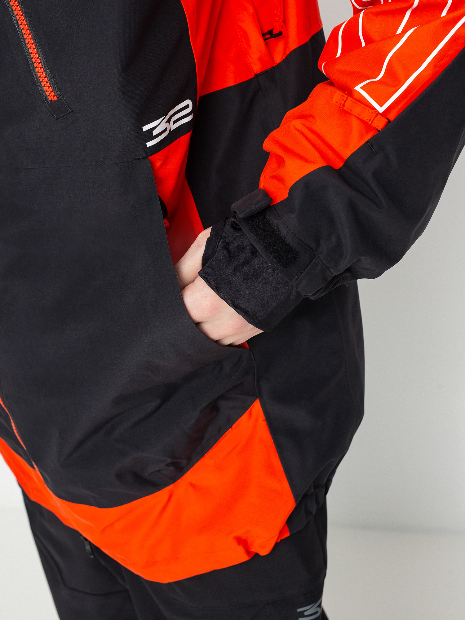 Męska Kurtka snowboardowa ThirtyTwo Tm Jacket (black/orange)