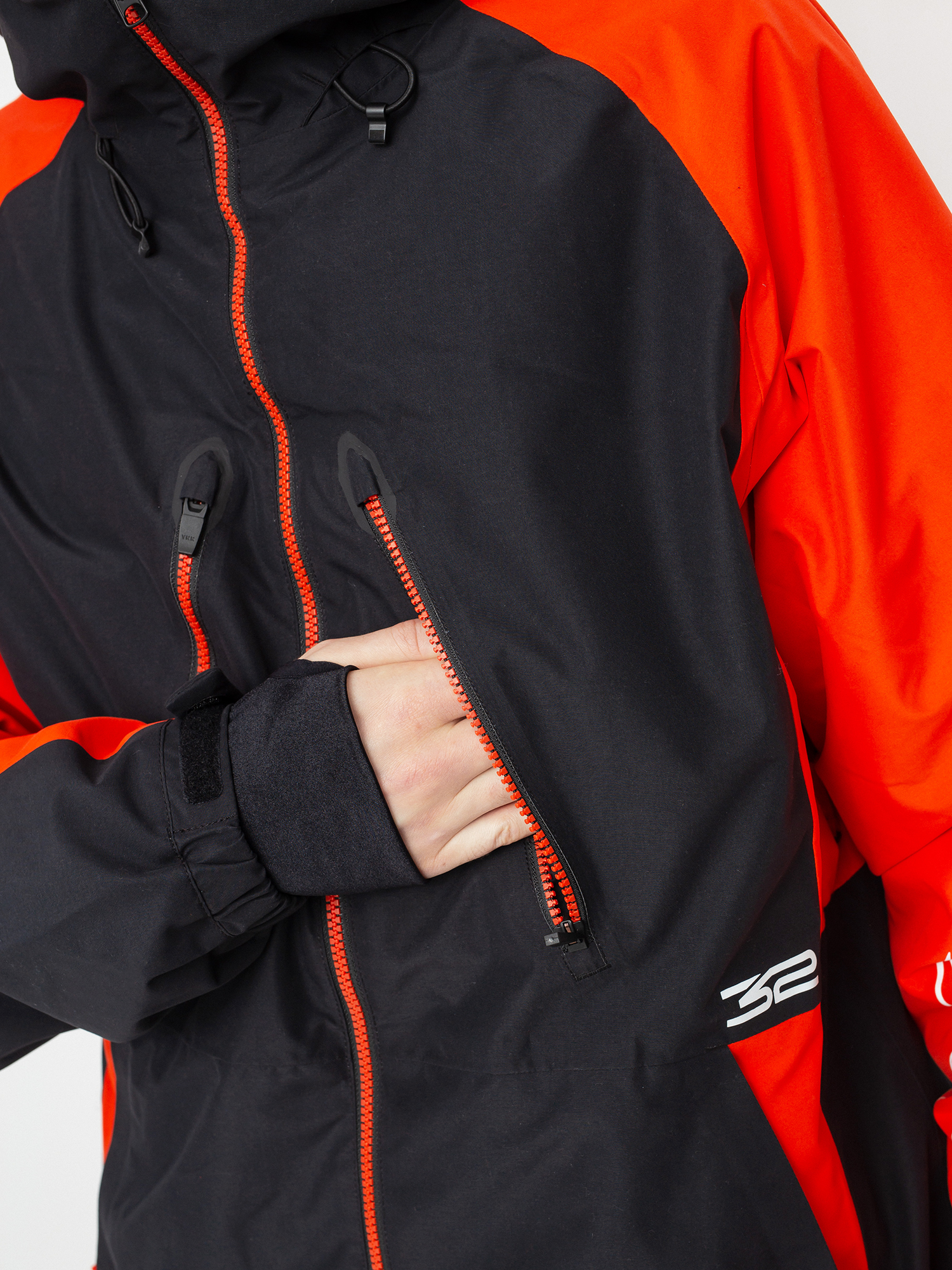 Męska Kurtka snowboardowa ThirtyTwo Tm Jacket (black/orange)