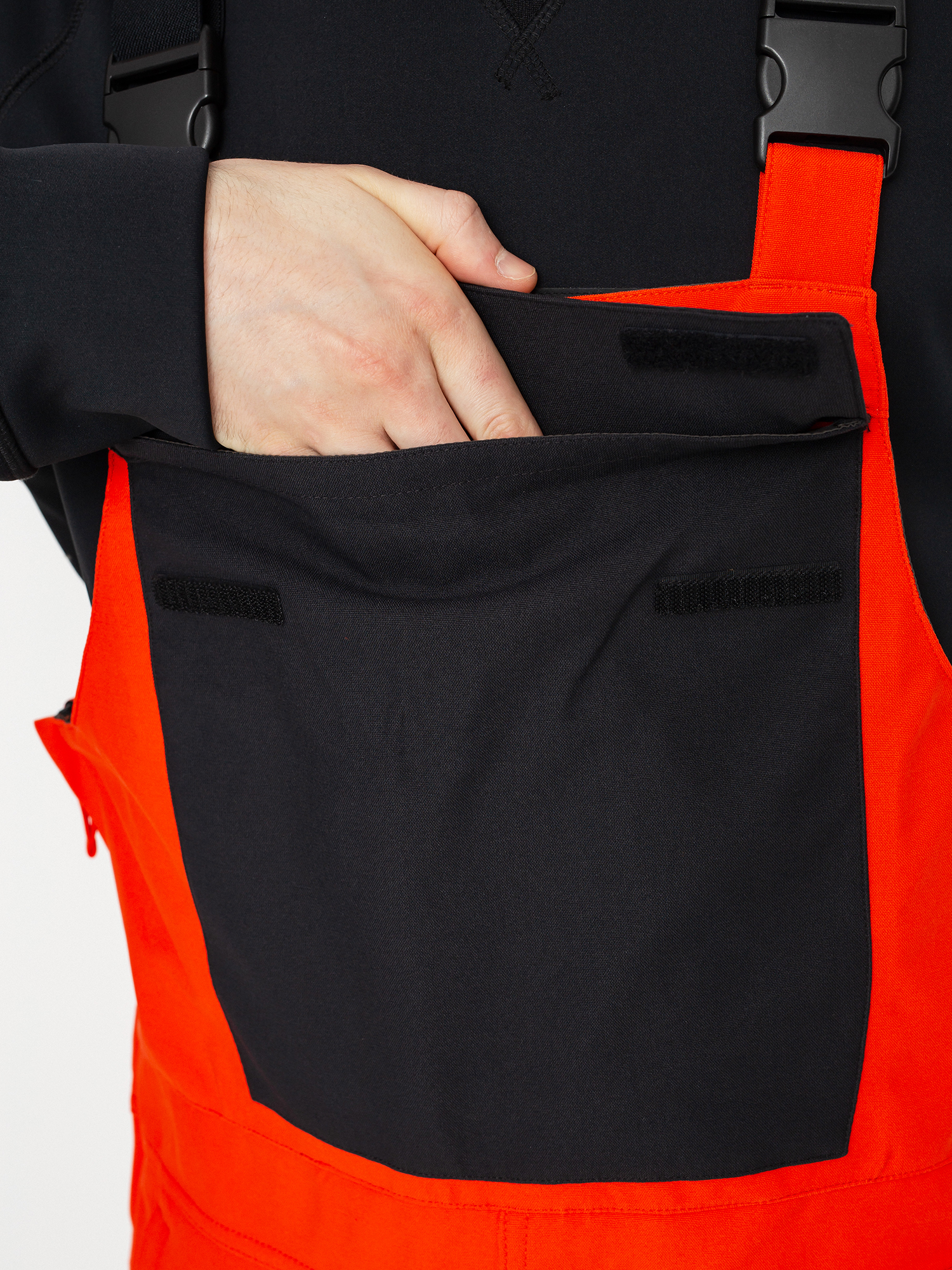 Męskie Spodnie snowboardowe ThirtyTwo Basement Bib (orange)