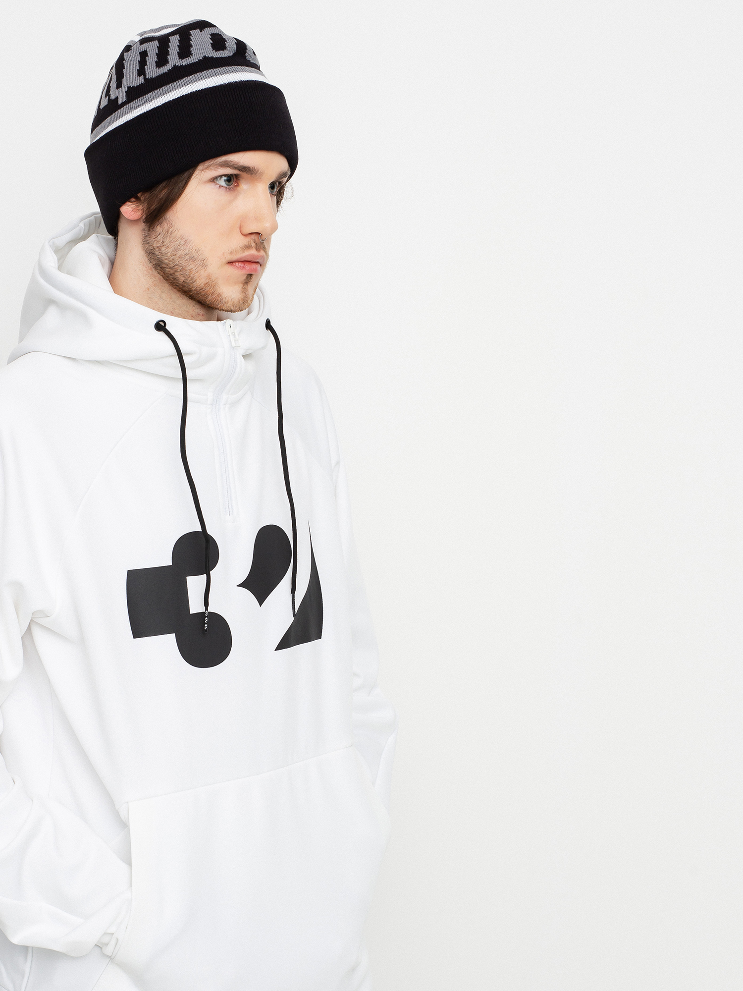 Męska Bluza aktywna ThirtyTwo Franchise Tech HD (white)