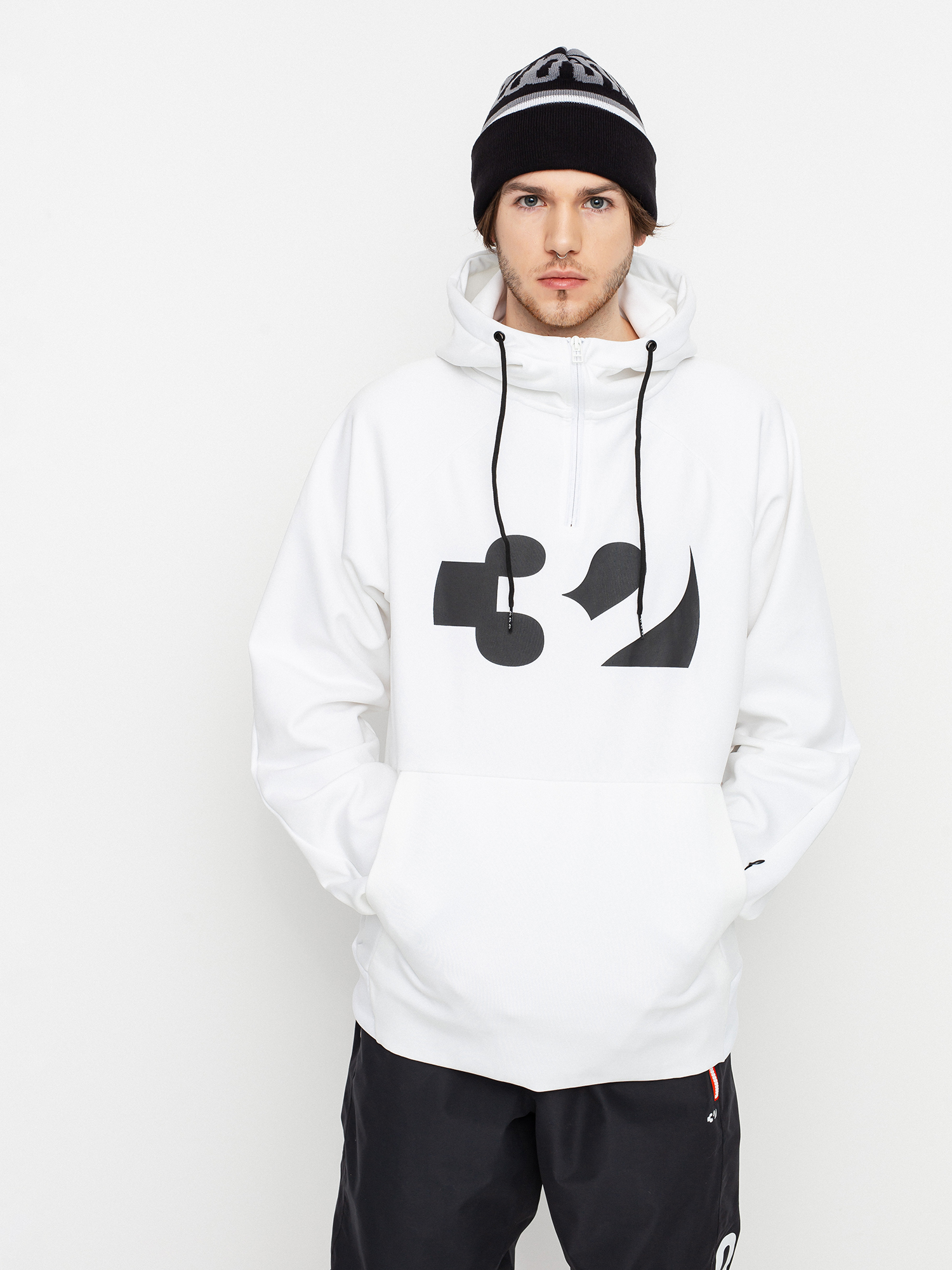 Męska Bluza aktywna ThirtyTwo Franchise Tech HD (white)