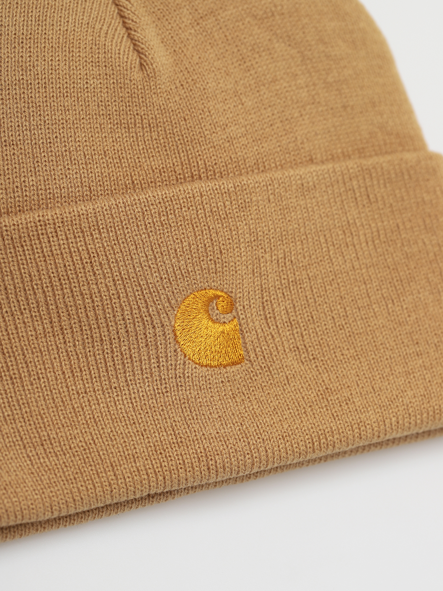 Czapka zimowa Carhartt WIP Chase (dusty h brown/gold)
