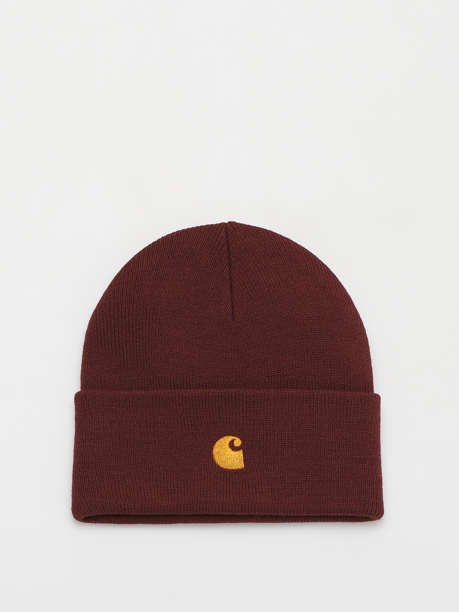 Czapka zimowa Carhartt WIP Chase (shiraz/gold)