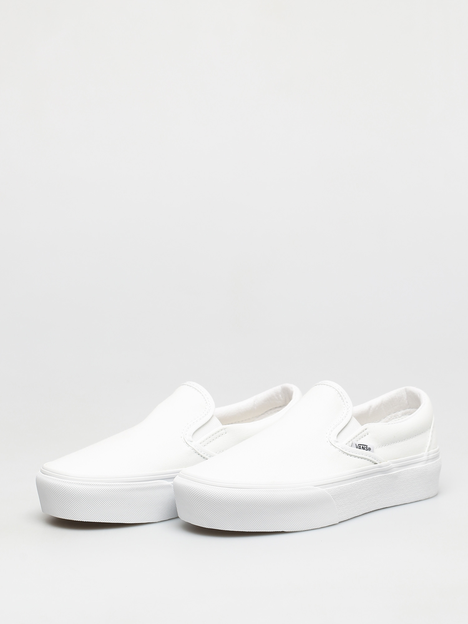 Buty Vans Classic Slip On Platform (true white)