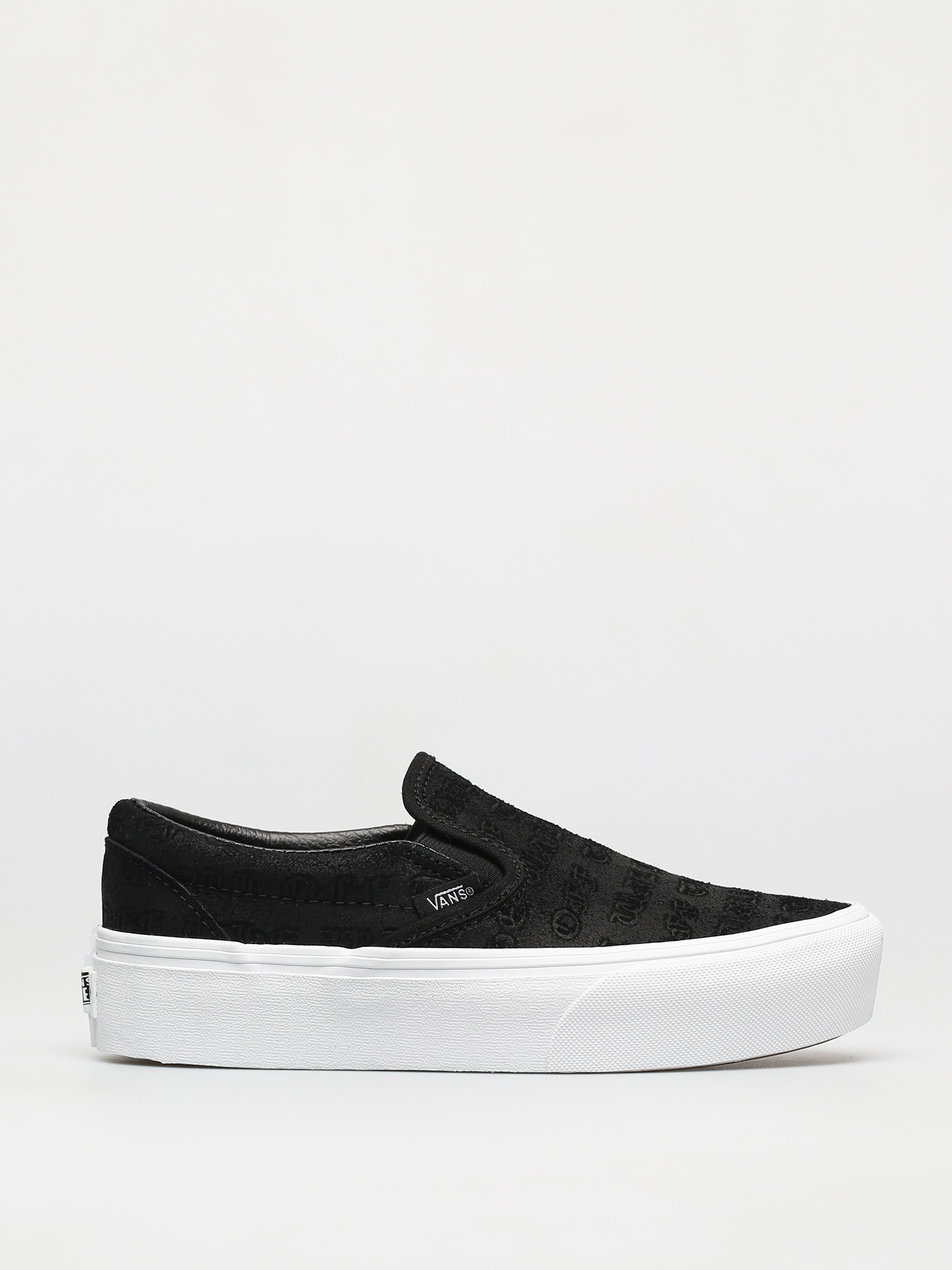 Buty Vans Classic Slip On Platform (deboss otw black/black)