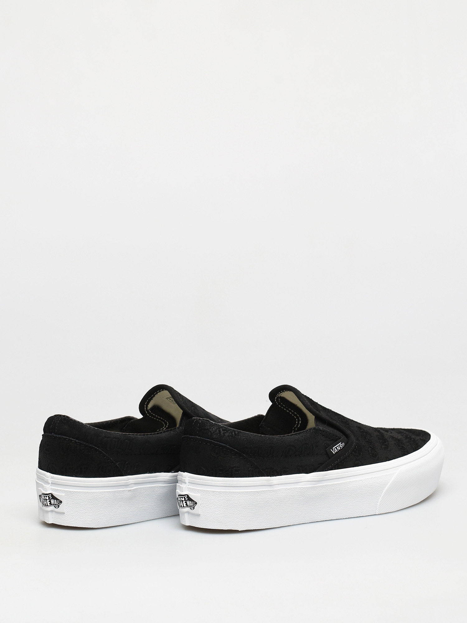 Buty Vans Classic Slip On Platform (deboss otw black/black)