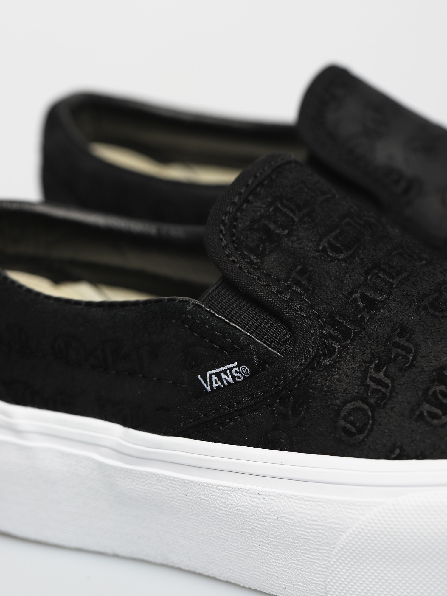 Buty Vans Classic Slip On Platform (deboss otw black/black)