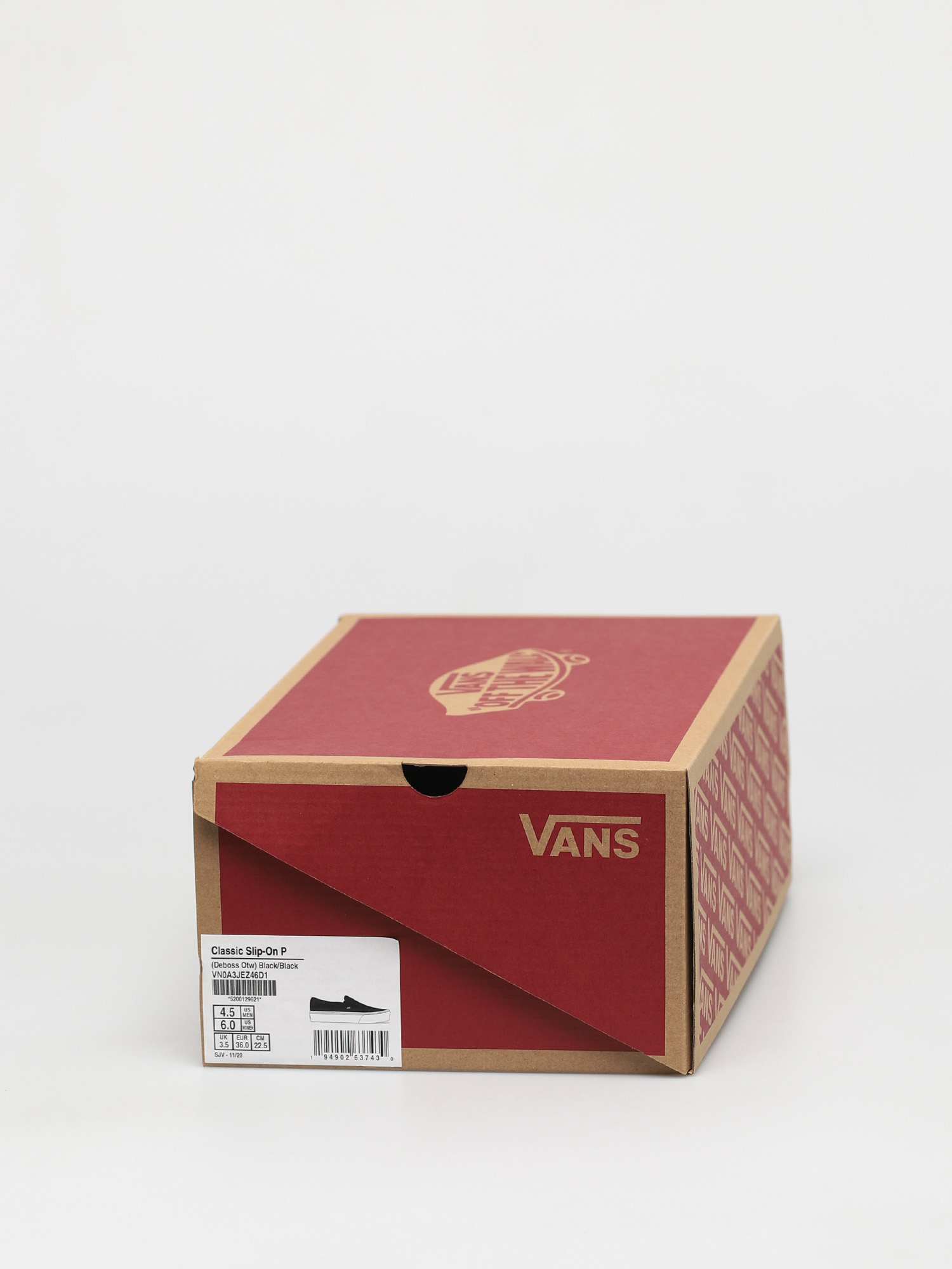 Buty Vans Classic Slip On Platform (deboss otw black/black)