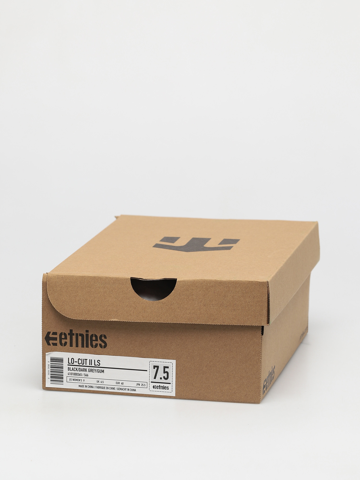 Buty Etnies Lo Cut II Ls (black/dark grey/gum)