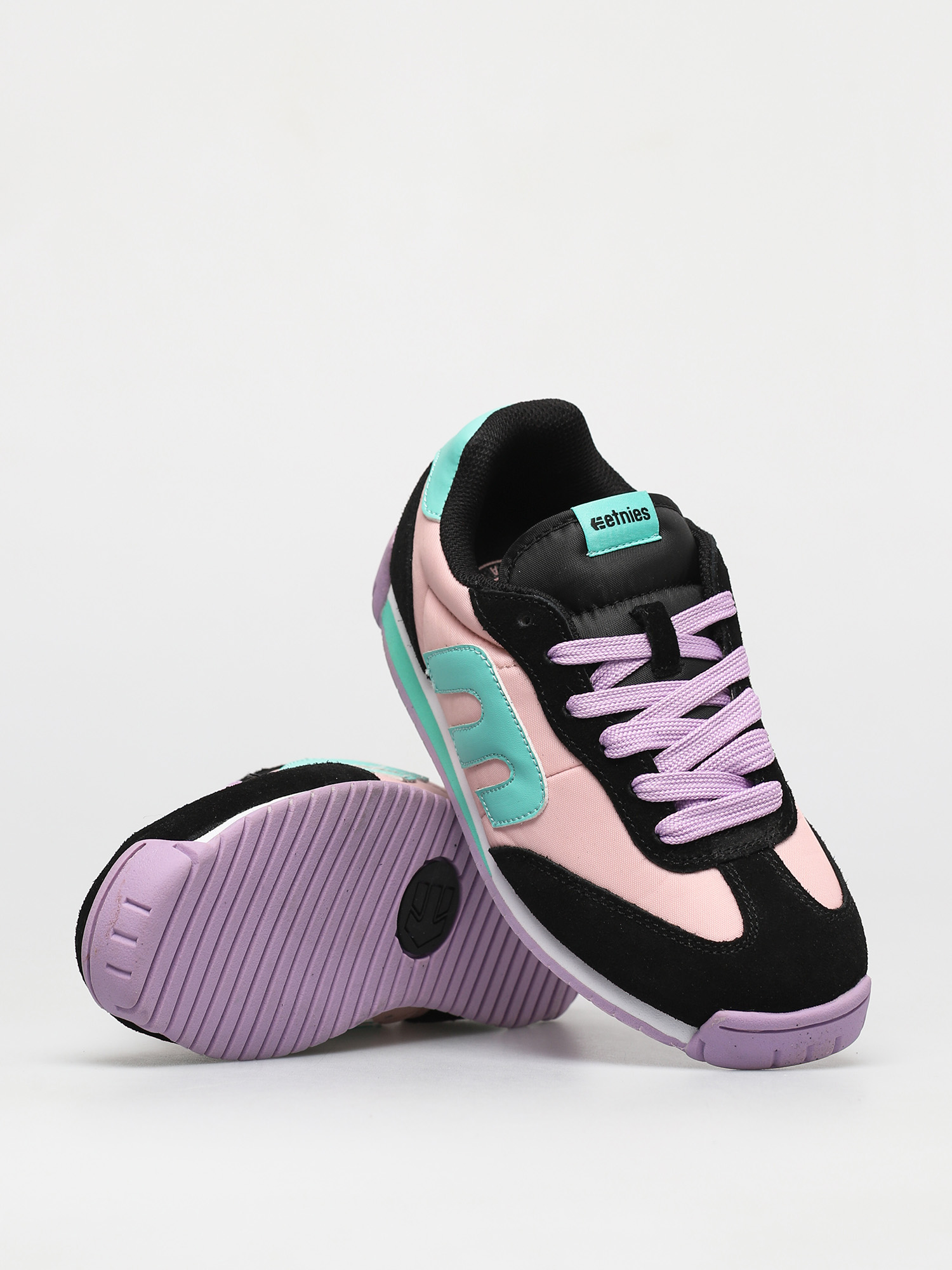 Buty Etnies Lo Cut Cb Wmn (black/pink/green)