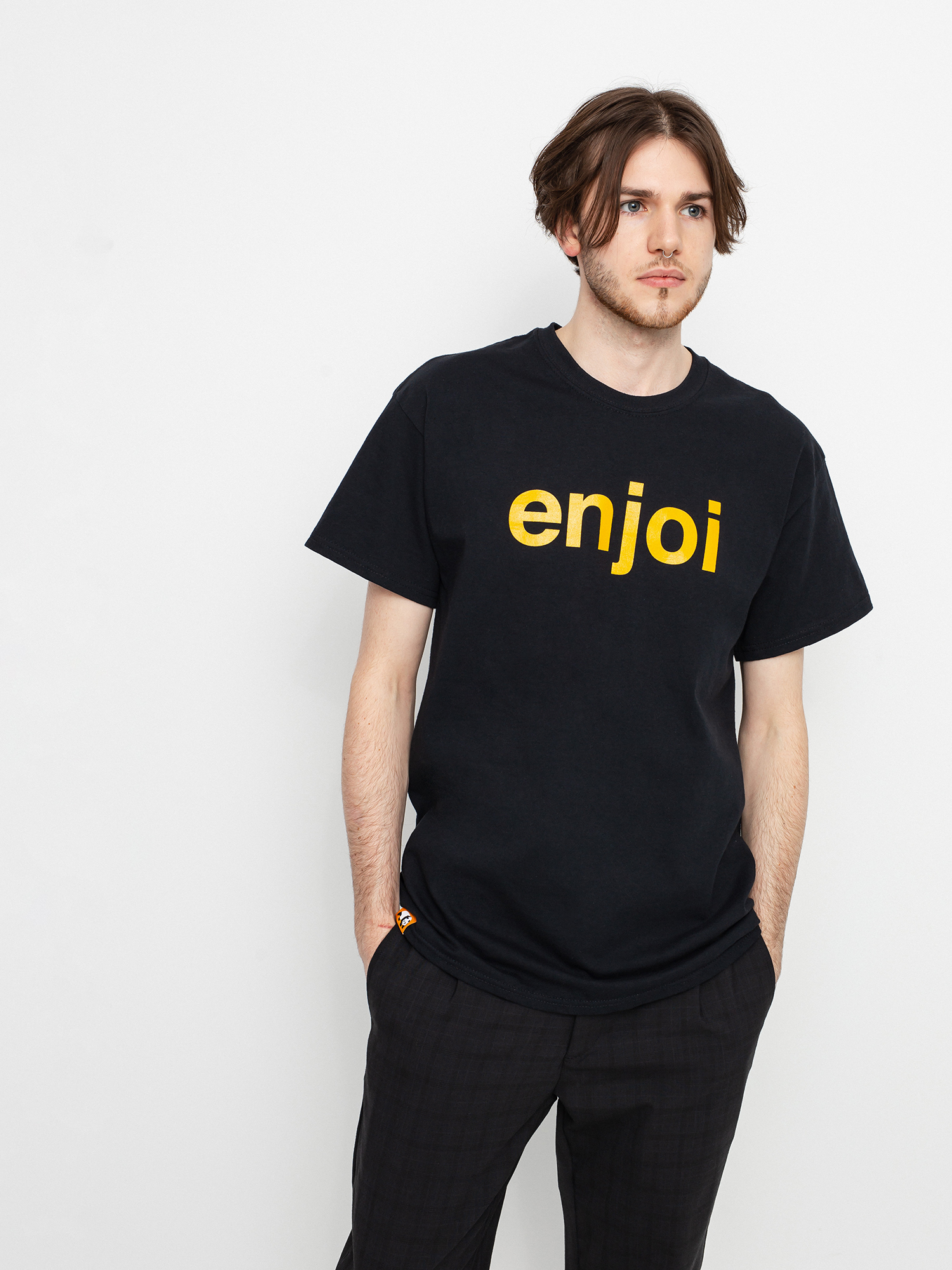 T-shirt Enjoi Halvetica Logo Price Point (black)