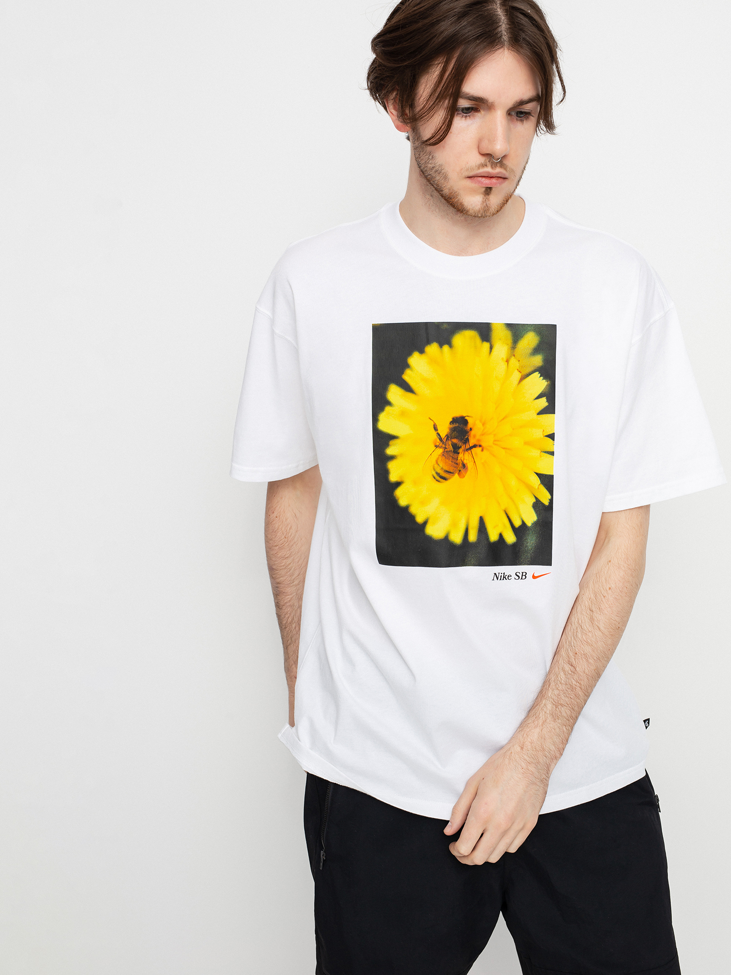 T-shirt Nike SB Bee (white)