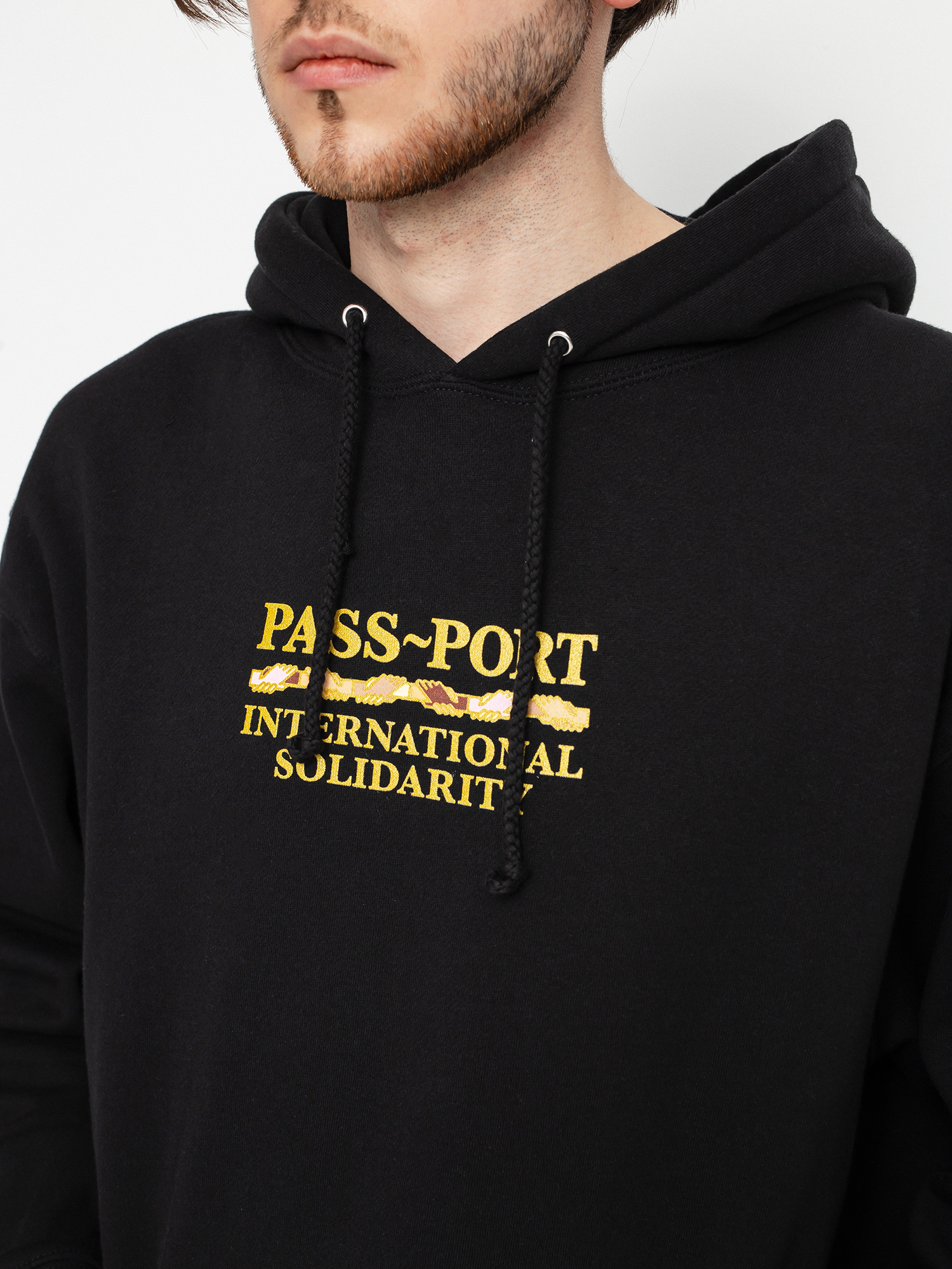 Bluza z kapturem Pass Port Inter Solid HD (black)