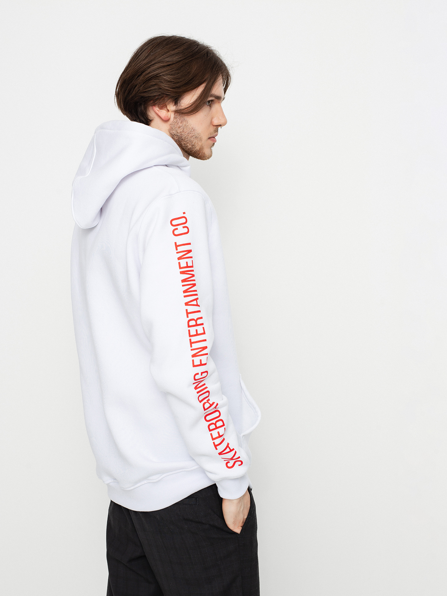 Bluza z kapturem Nervous Nervlix HD (white)