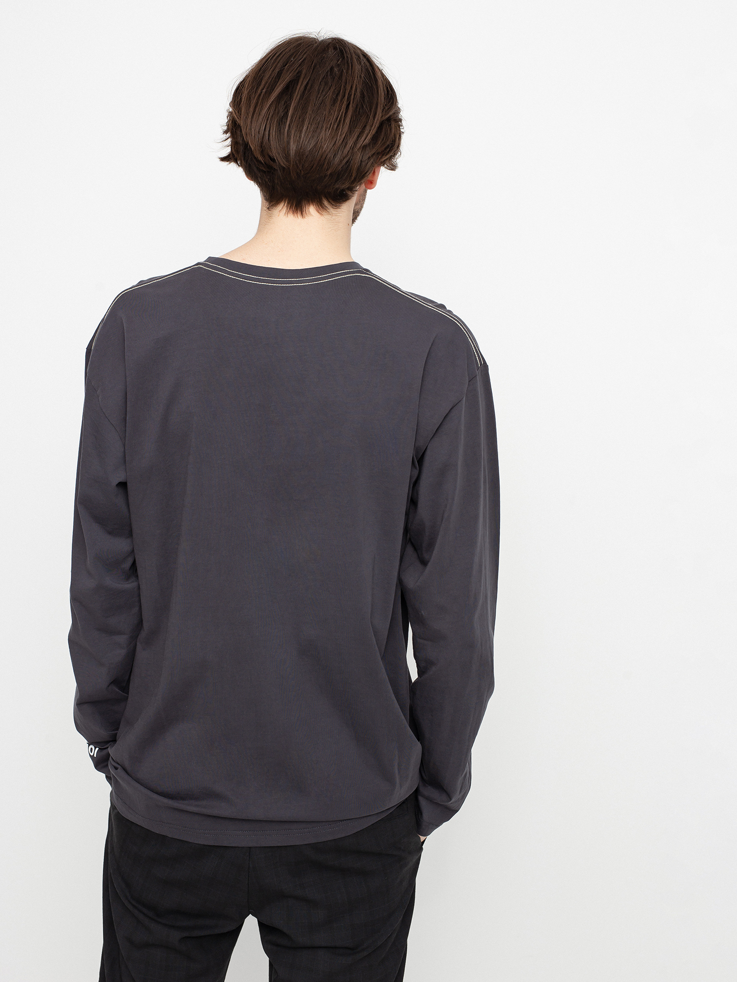 Longsleeve Enjoi Premium Panda Patch (vintage black)