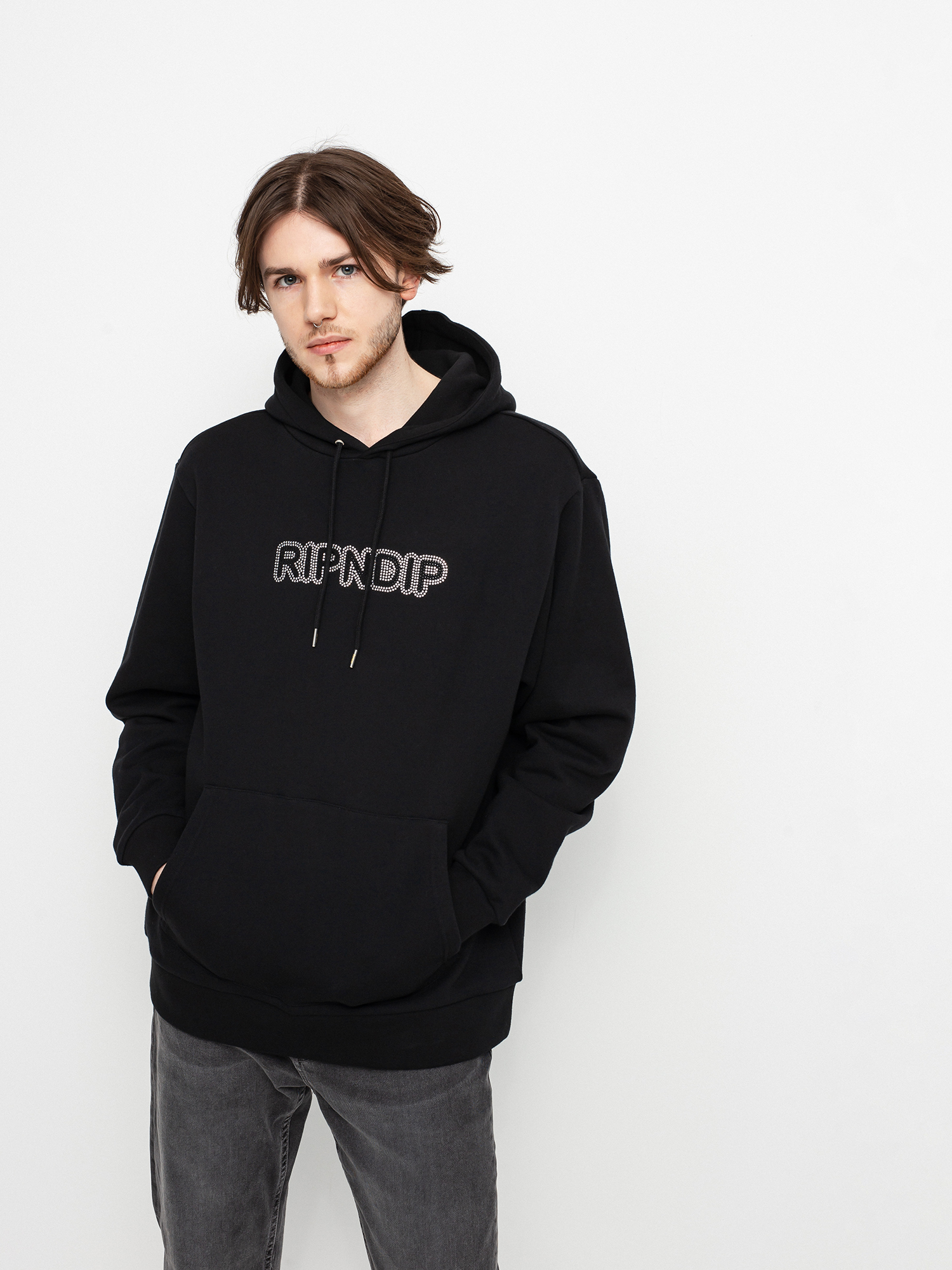 Bluza z kapturem RipNDip Nerm Street HD (black)