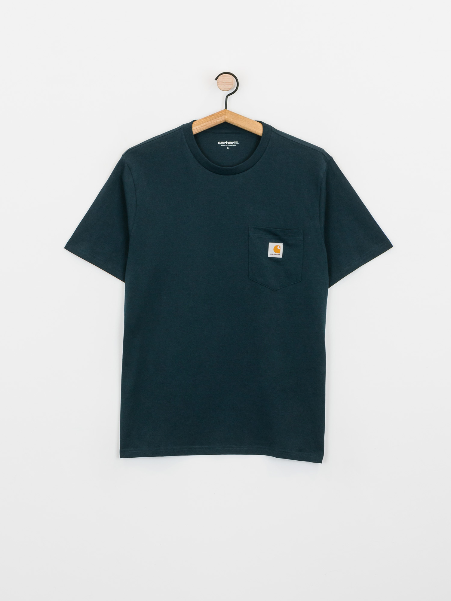 T-shirt Carhartt WIP Pocket (deep lagoon)