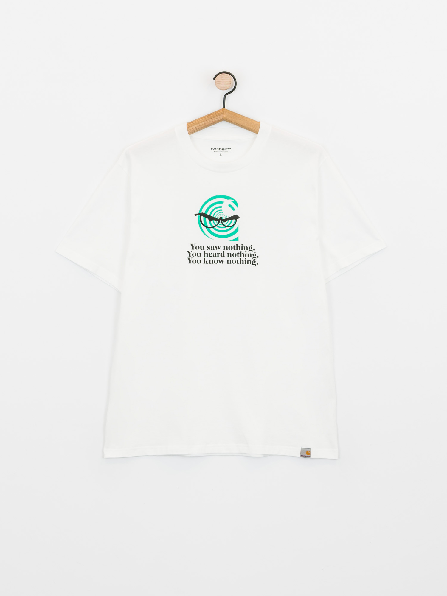T-shirt Carhartt WIP Nothing C (white)