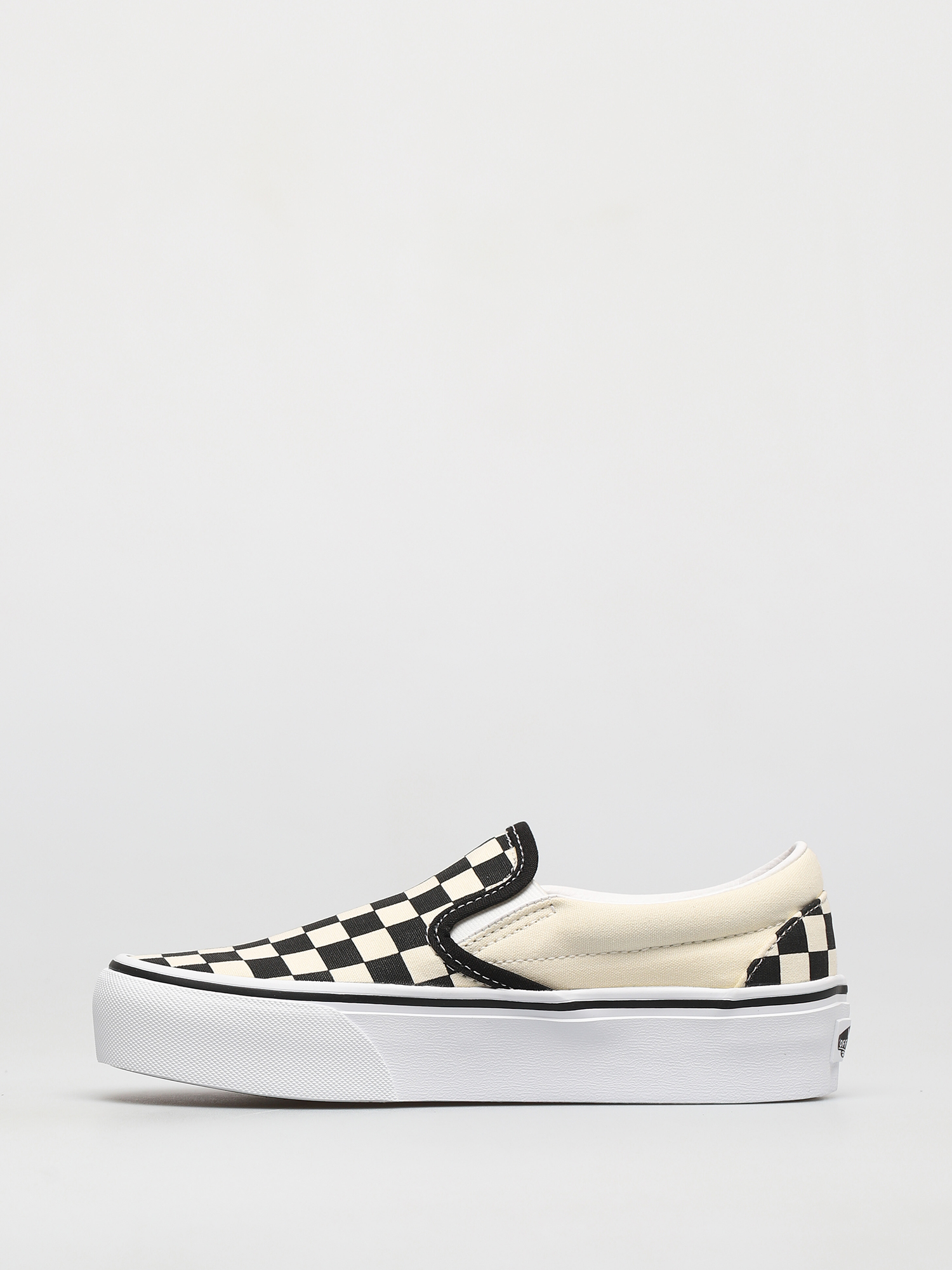 Buty Vans Classic Slip On Platform (blk whtchckerboard/wht)