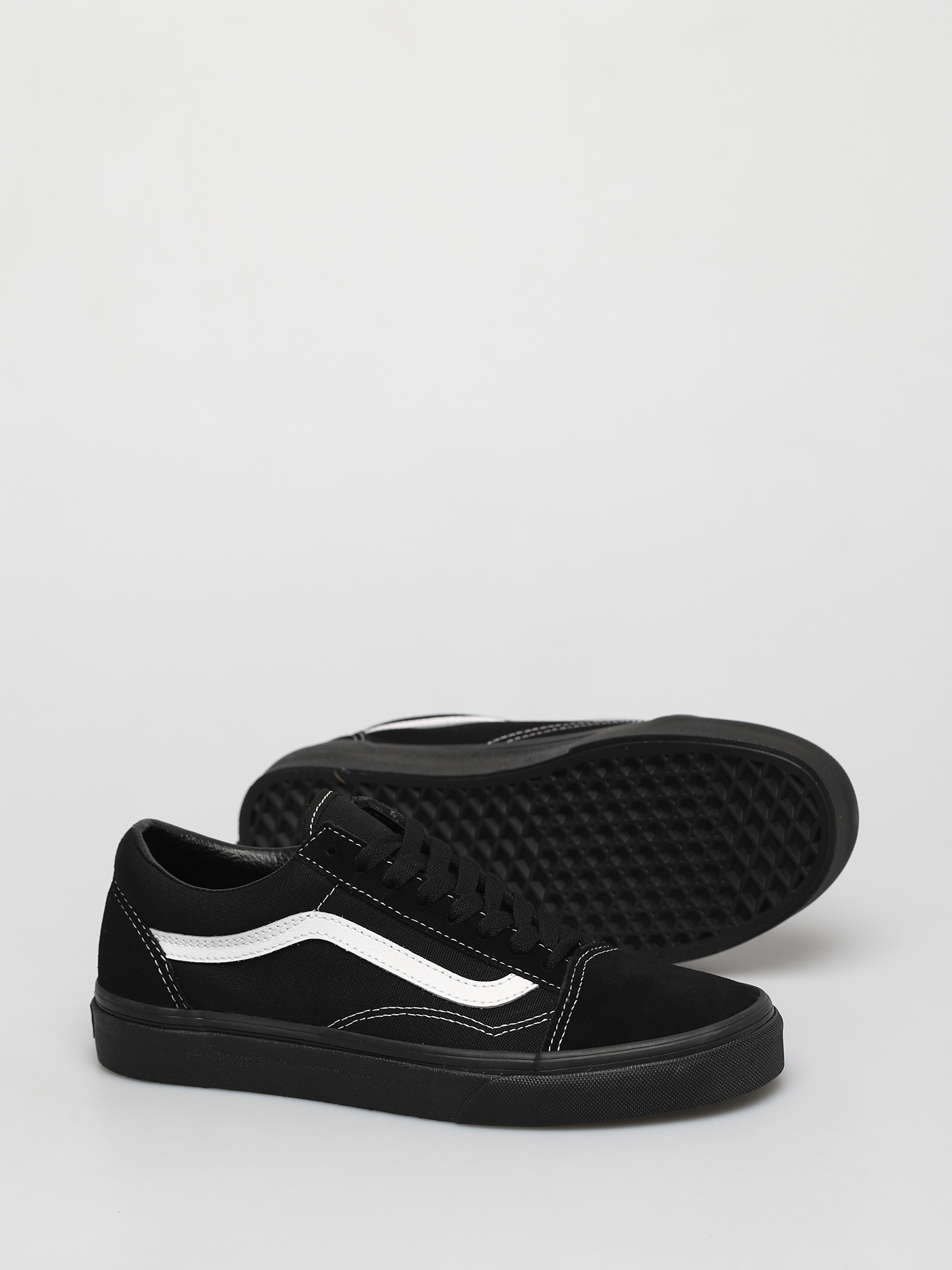 Buty Vans Old Skool (suede/canvas black/black/true white)