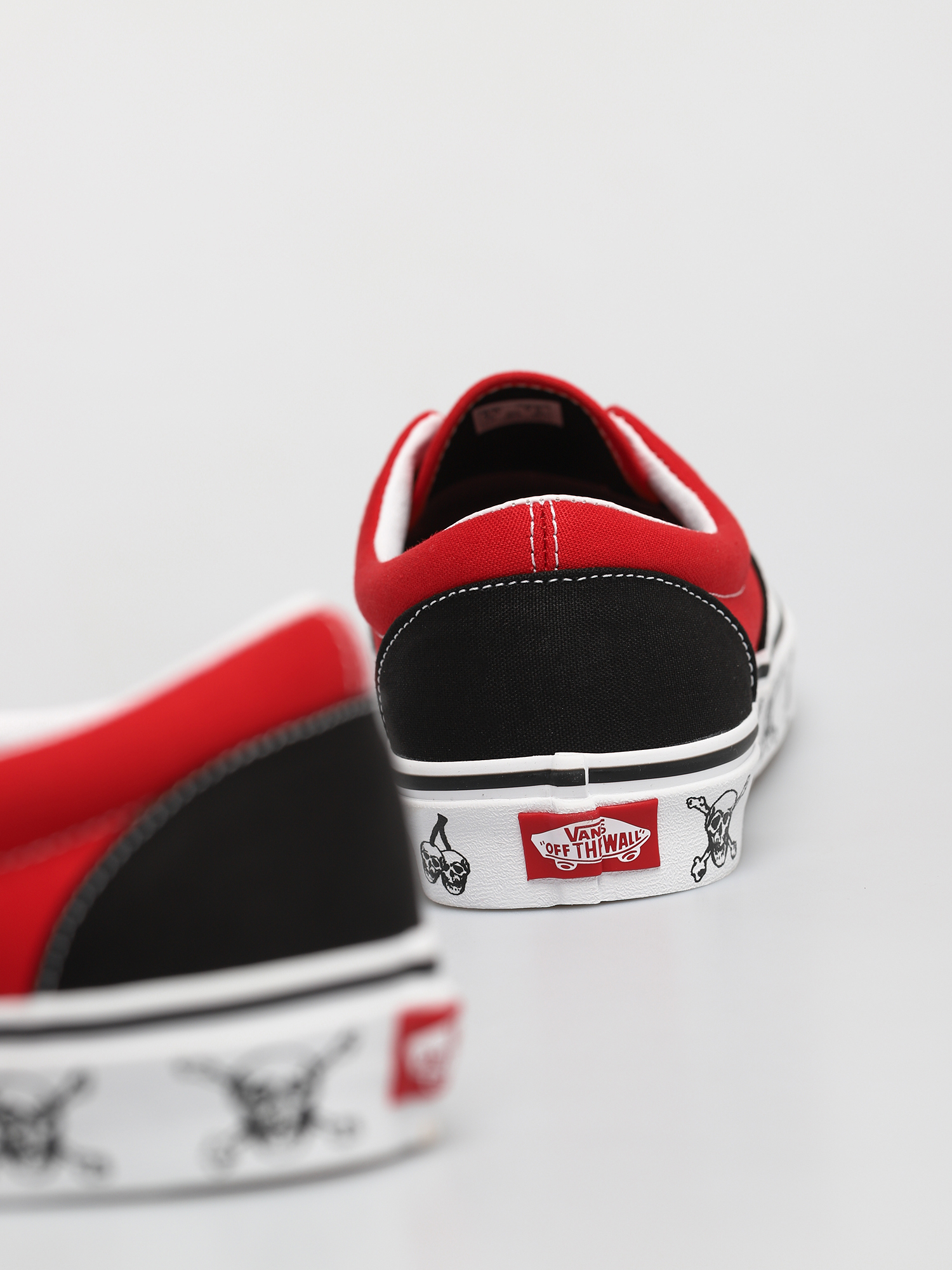 Buty Vans Era (new varsity black/high risk red)
