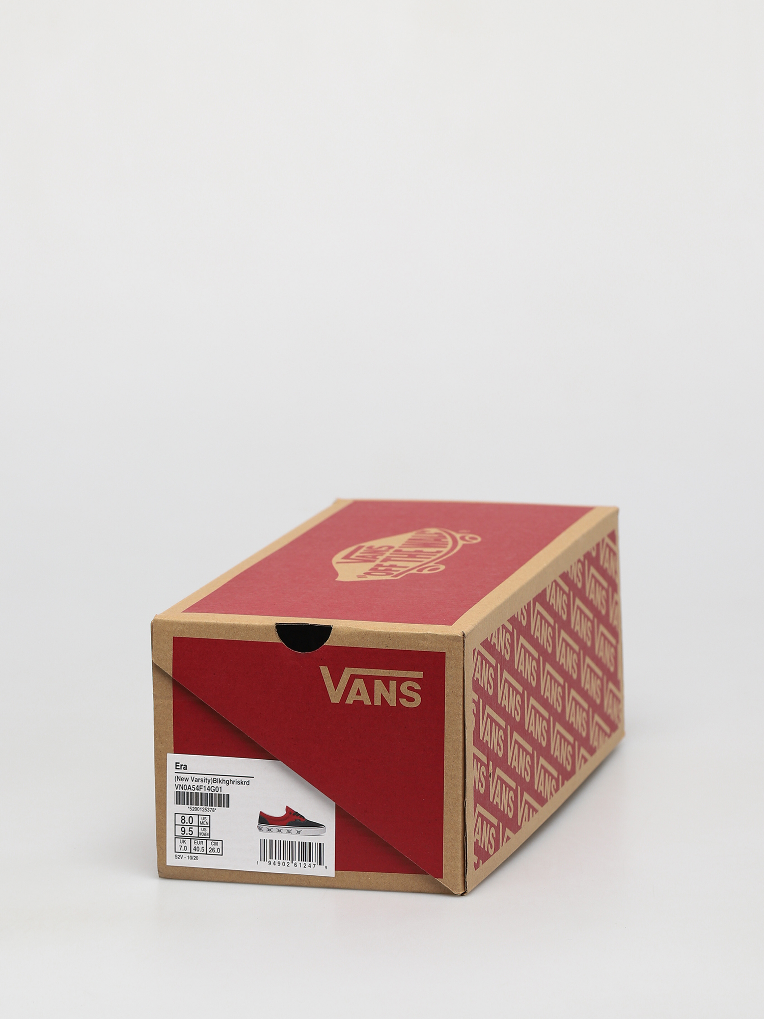 Buty Vans Era (new varsity black/high risk red)
