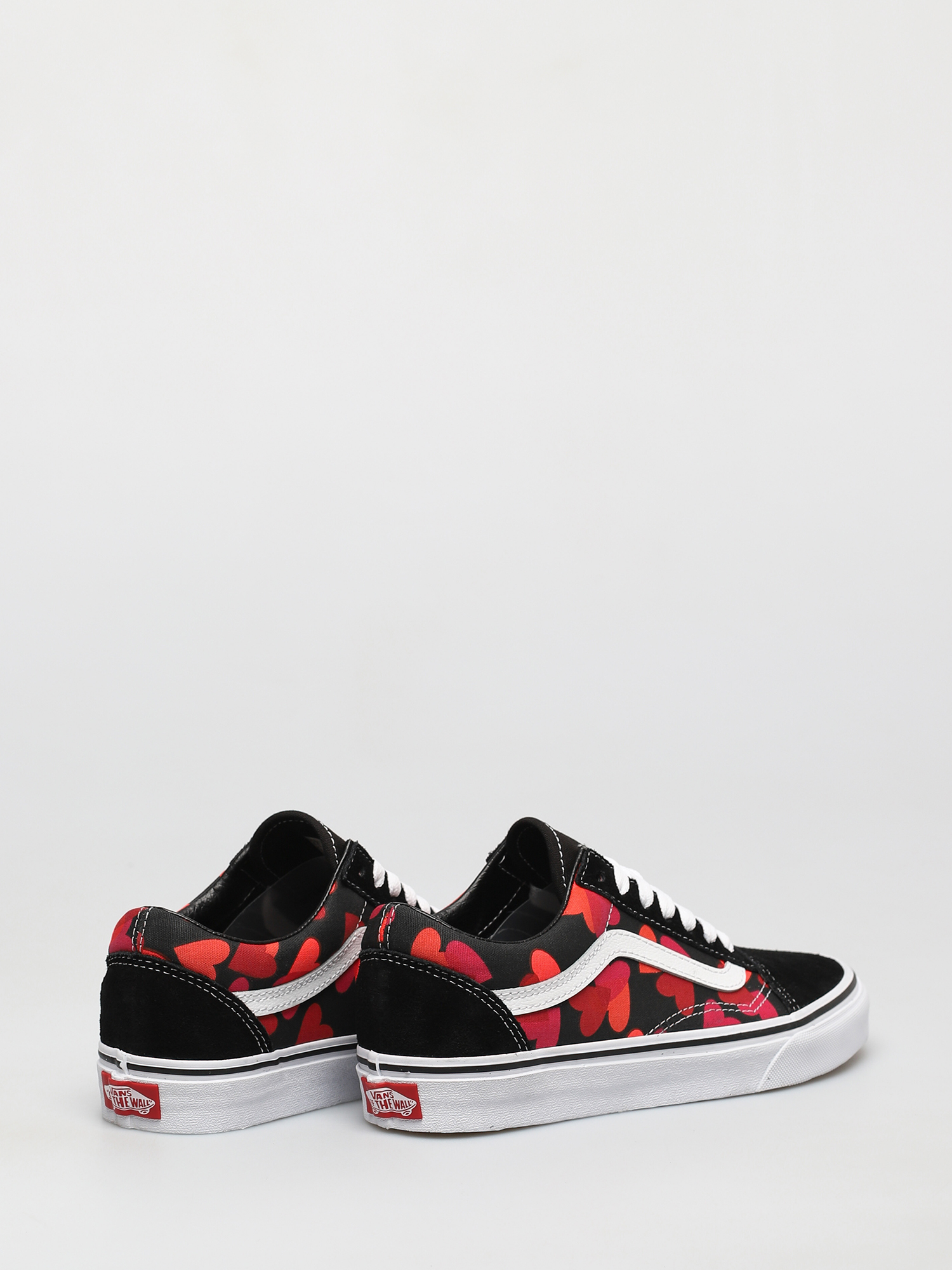 Buty Vans Old Skool (valentines hearts black/fuchsia purple)