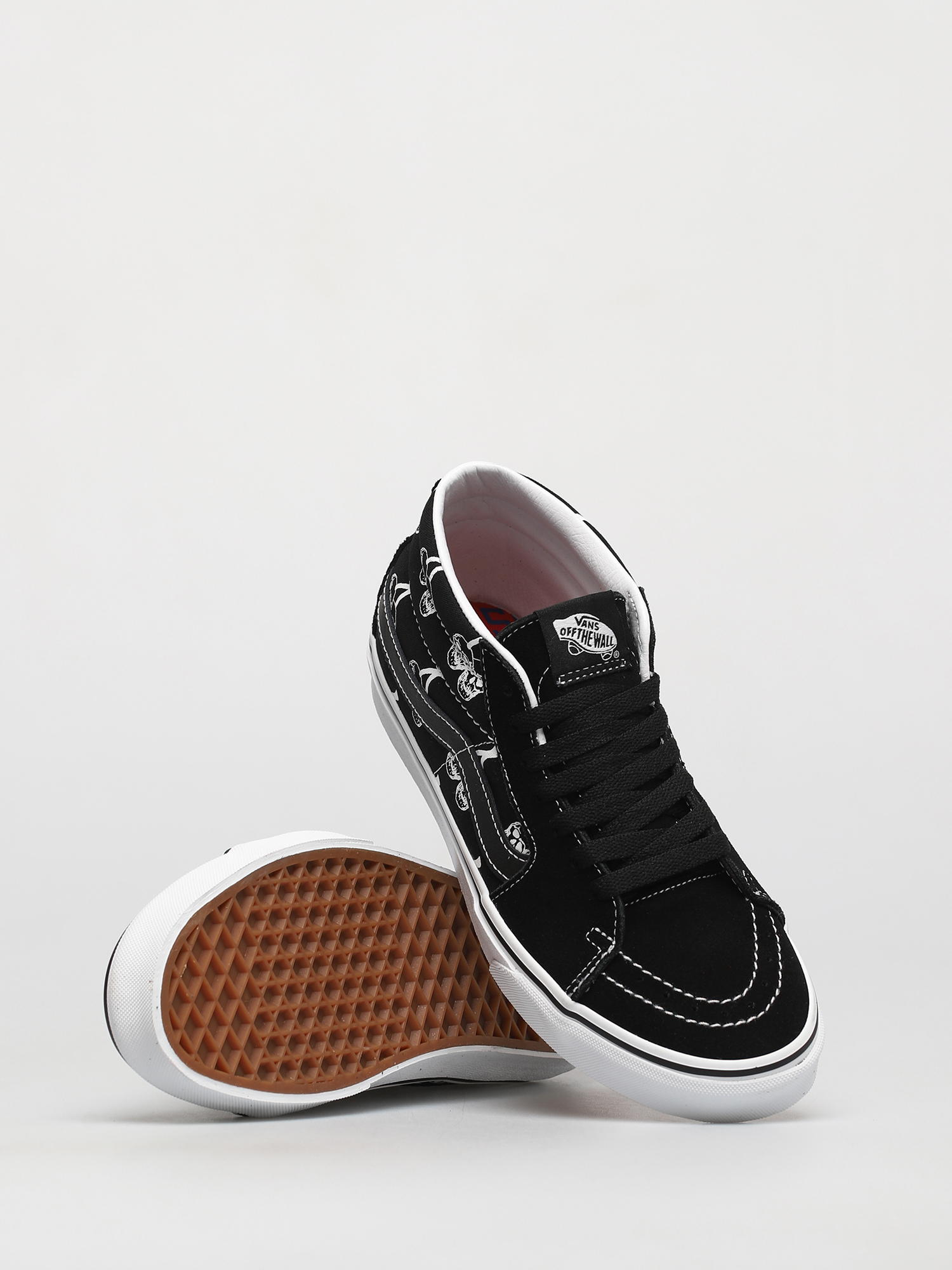 Buty Vans Sk8 Mid (new varsity black/true white)