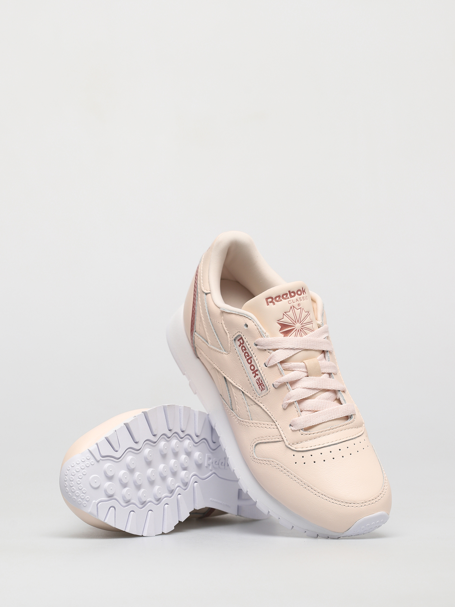 Buty Reebok Cl Lthr Wmn (cerpnk/blusmt/ftwwht)