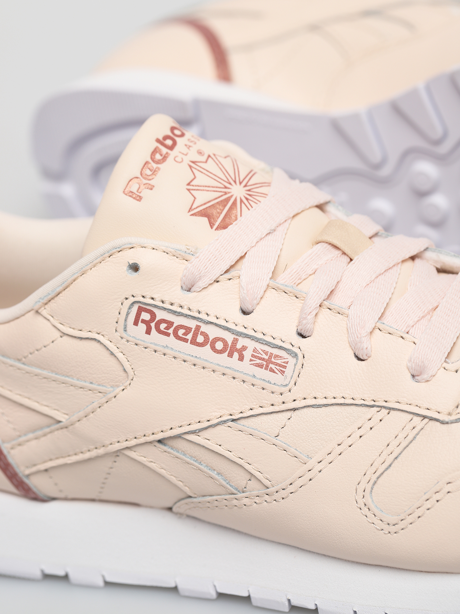 Buty Reebok Cl Lthr Wmn (cerpnk/blusmt/ftwwht)