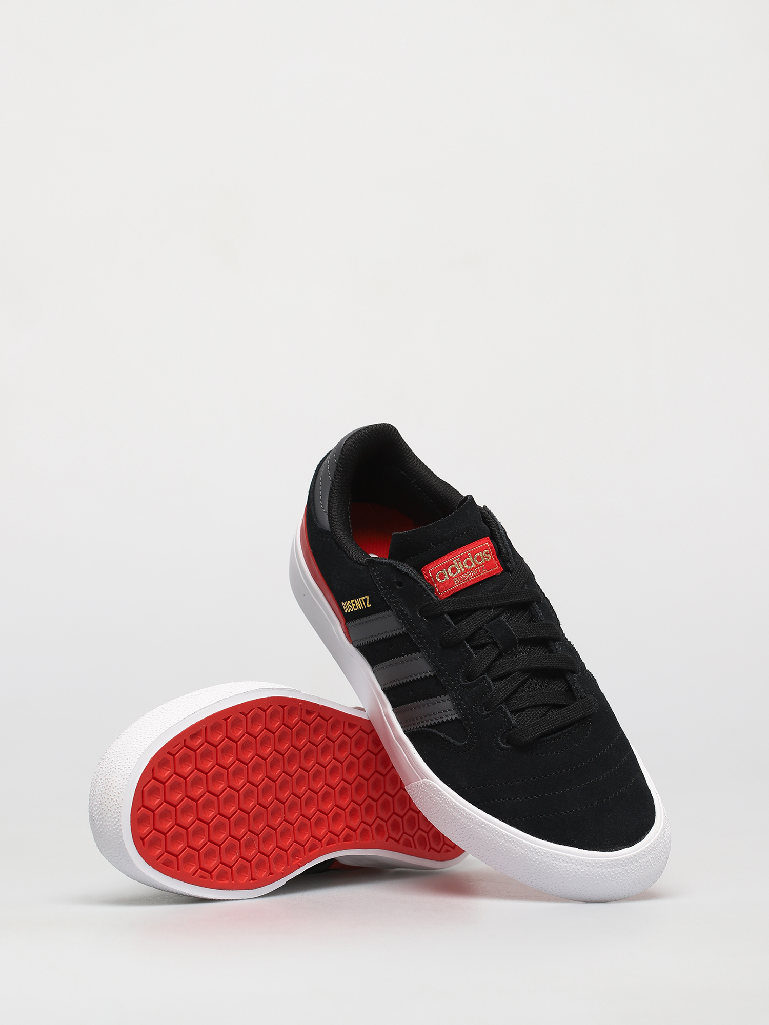 Buty adidas Busenitz Vulc II (cblack/dgsogr/vivred)