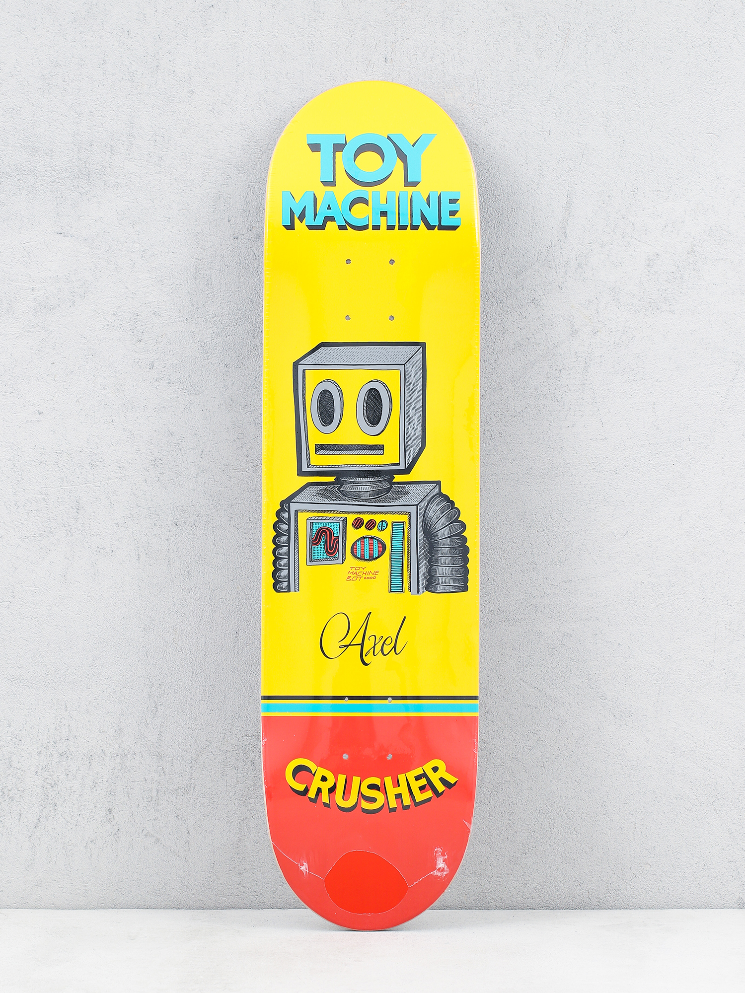 Deck Toy Machine Axel Pen N Ink (yellow/red)
