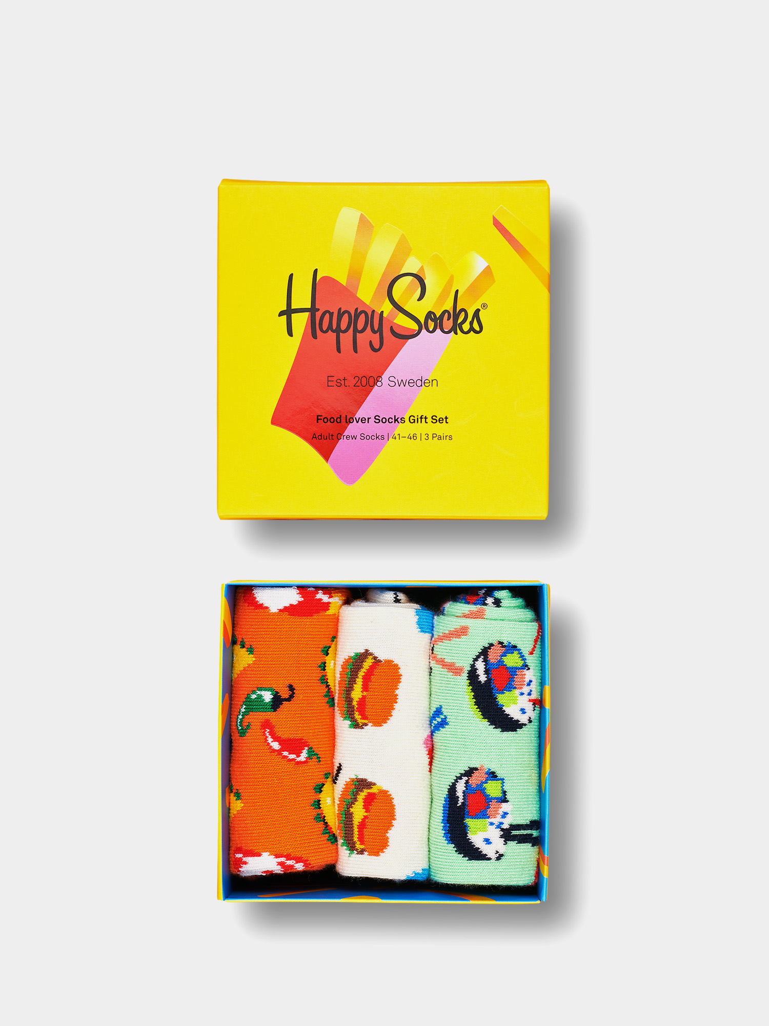 Skarpetki Happy Socks Food Lover 3Pk (multi)