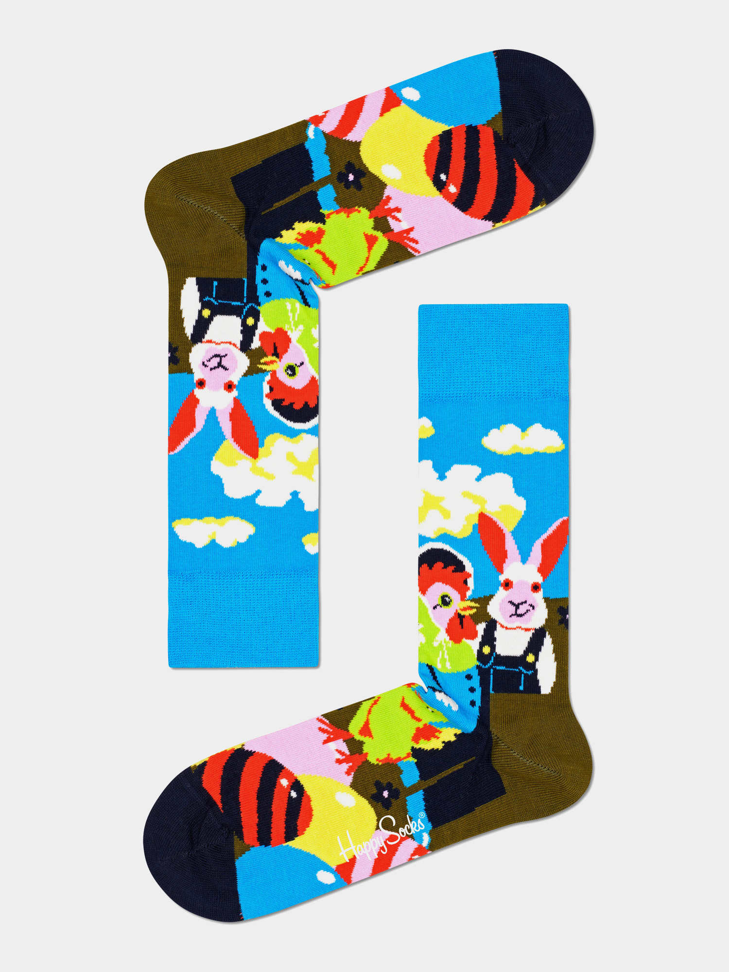 Skarpetki Happy Socks Easter 2Pk (multi)