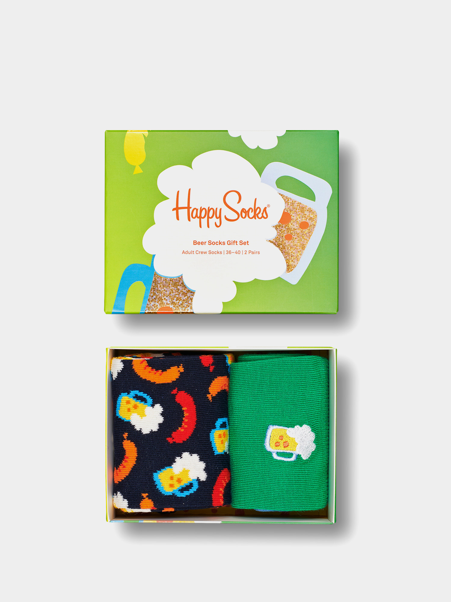 Skarpetki Happy Socks Beer 2Pk (multi)
