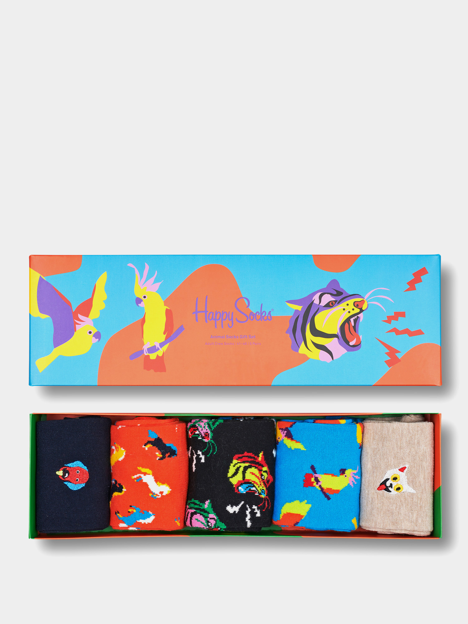 Skarpetki Happy Socks Animal 5Pk (multi)