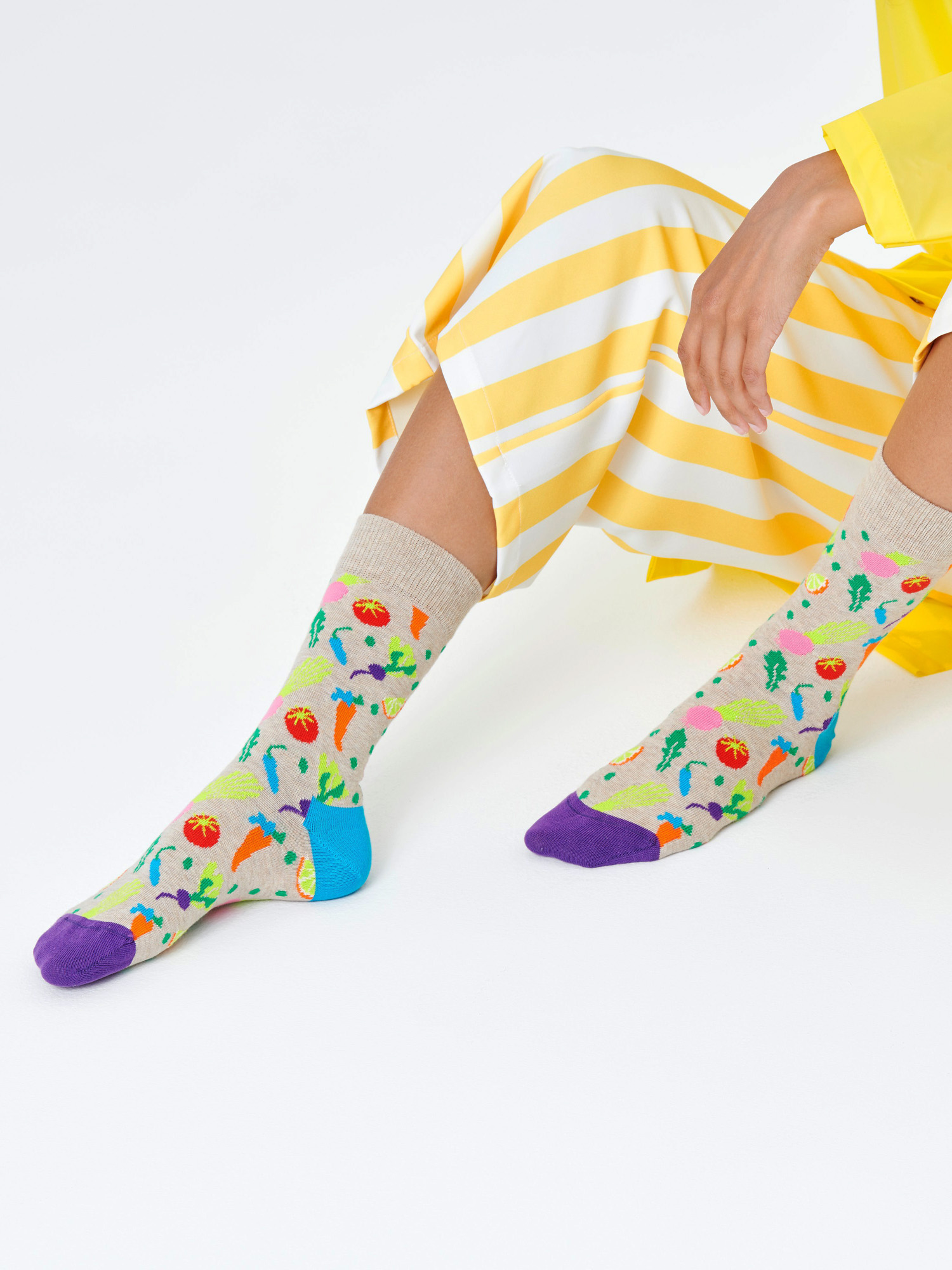 Skarpetki Happy Socks Veggie (grey)