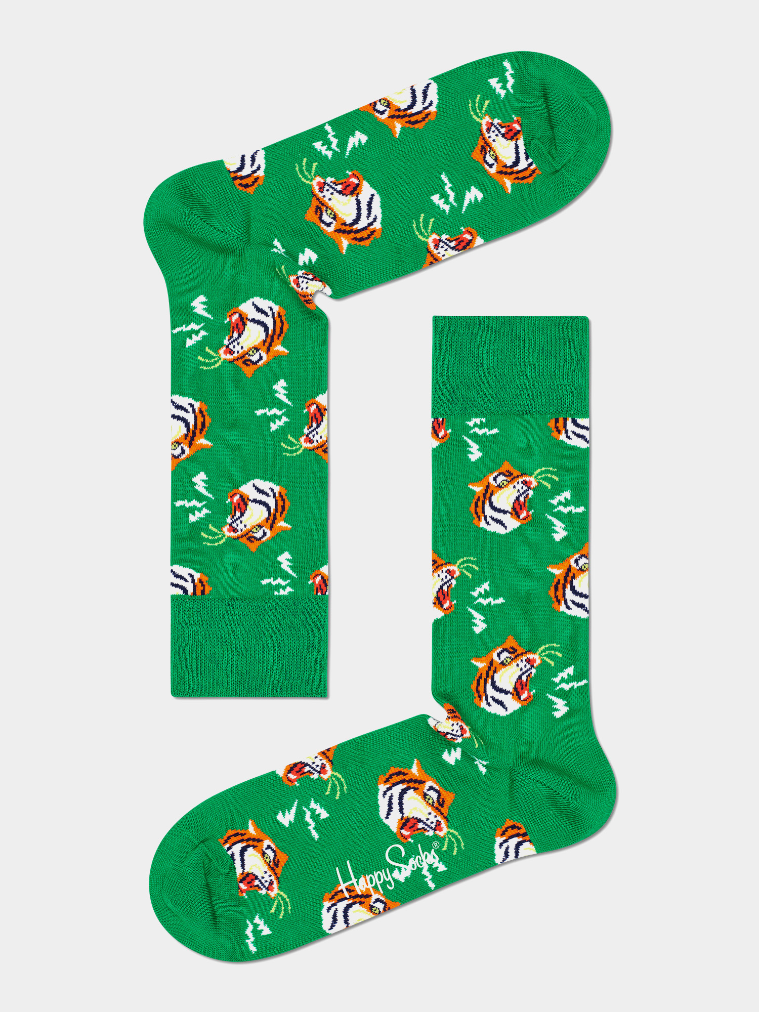 Skarpetki Happy Socks Tiger (green)