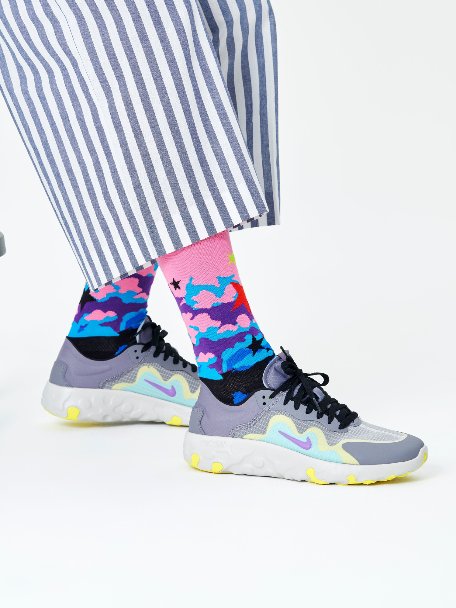 Skarpetki Happy Socks Stars (pink/black)