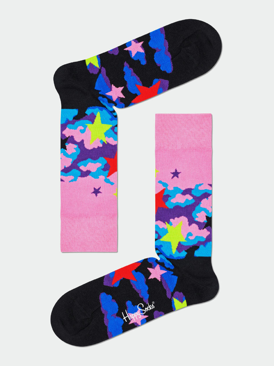 Skarpetki Happy Socks Stars (pink/black)