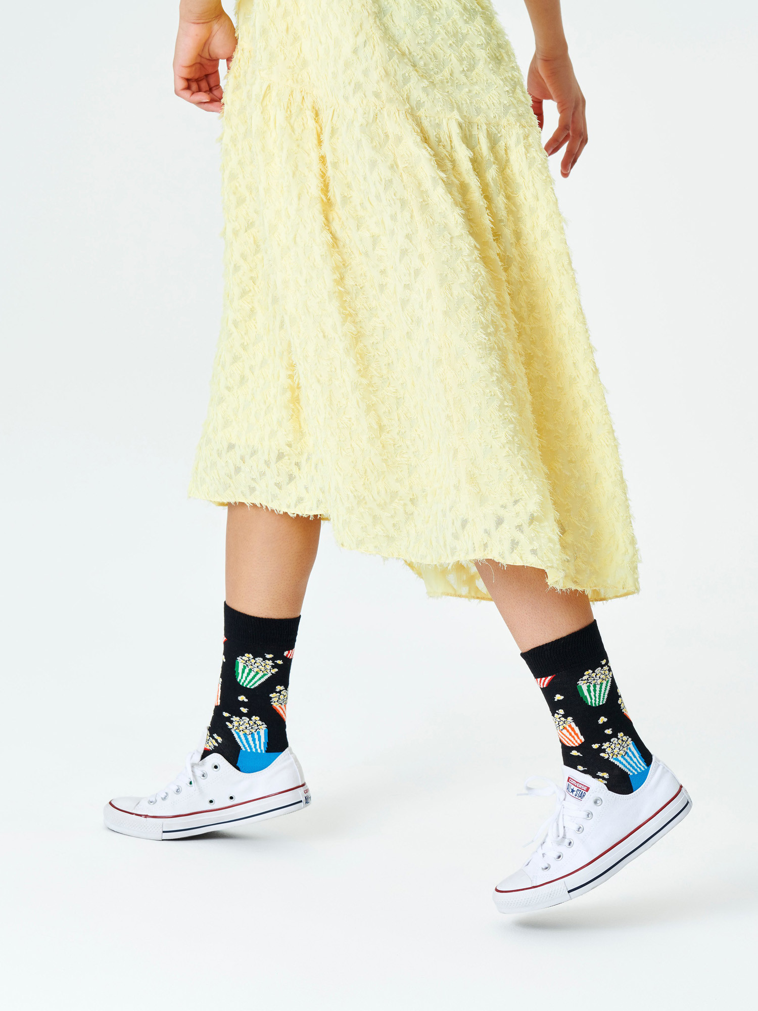 Skarpetki Happy Socks Popcorn (black)