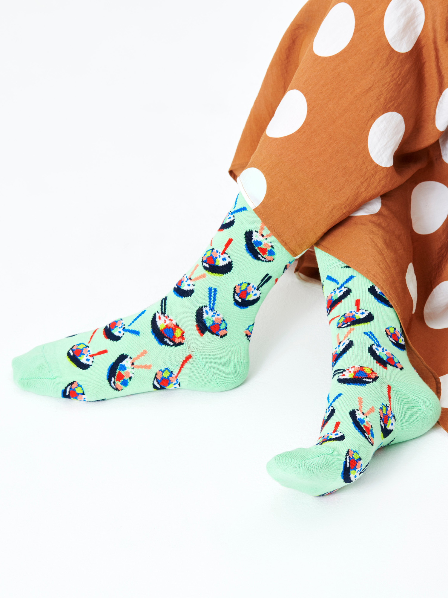 Skarpetki Happy Socks Poke Bowl (mint)