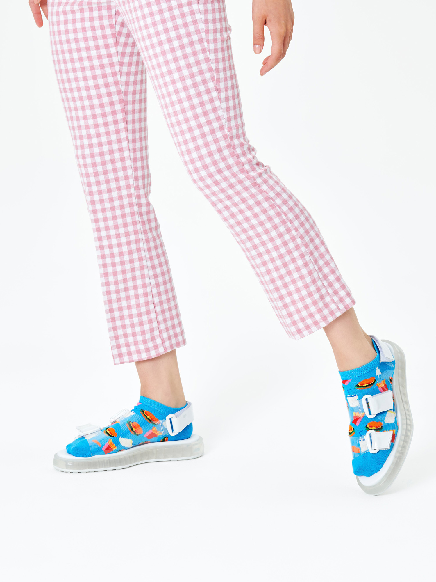 Skarpetki Happy Socks Hamburger Low (blue)