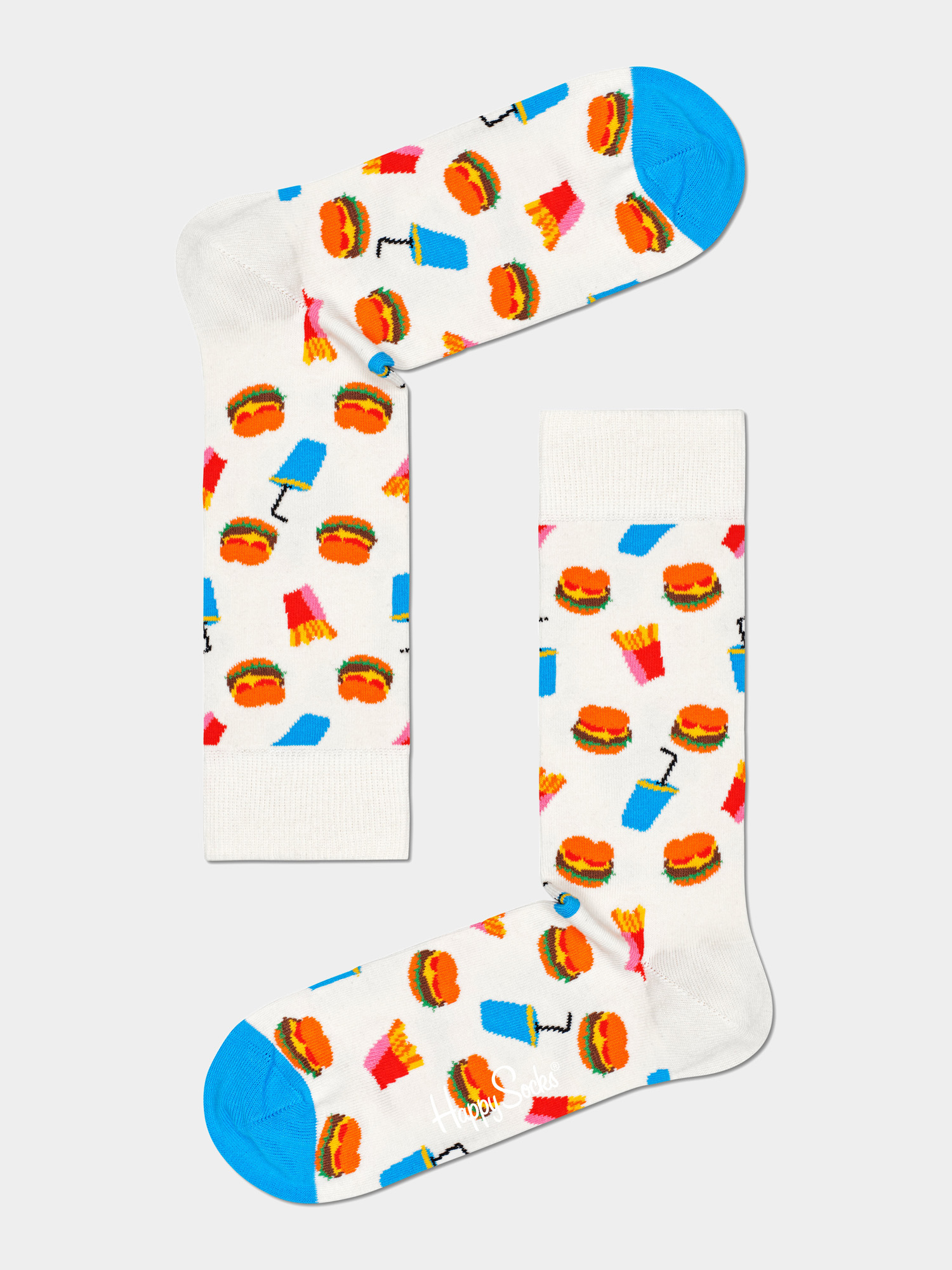 Skarpetki Happy Socks Burger (white)