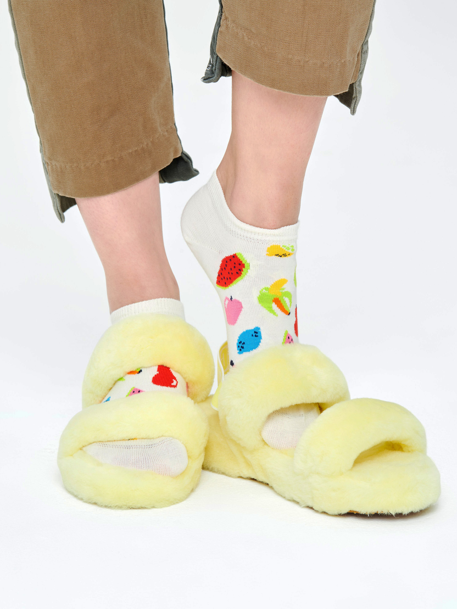 Skarpetki Happy Socks Fruit Low (white)