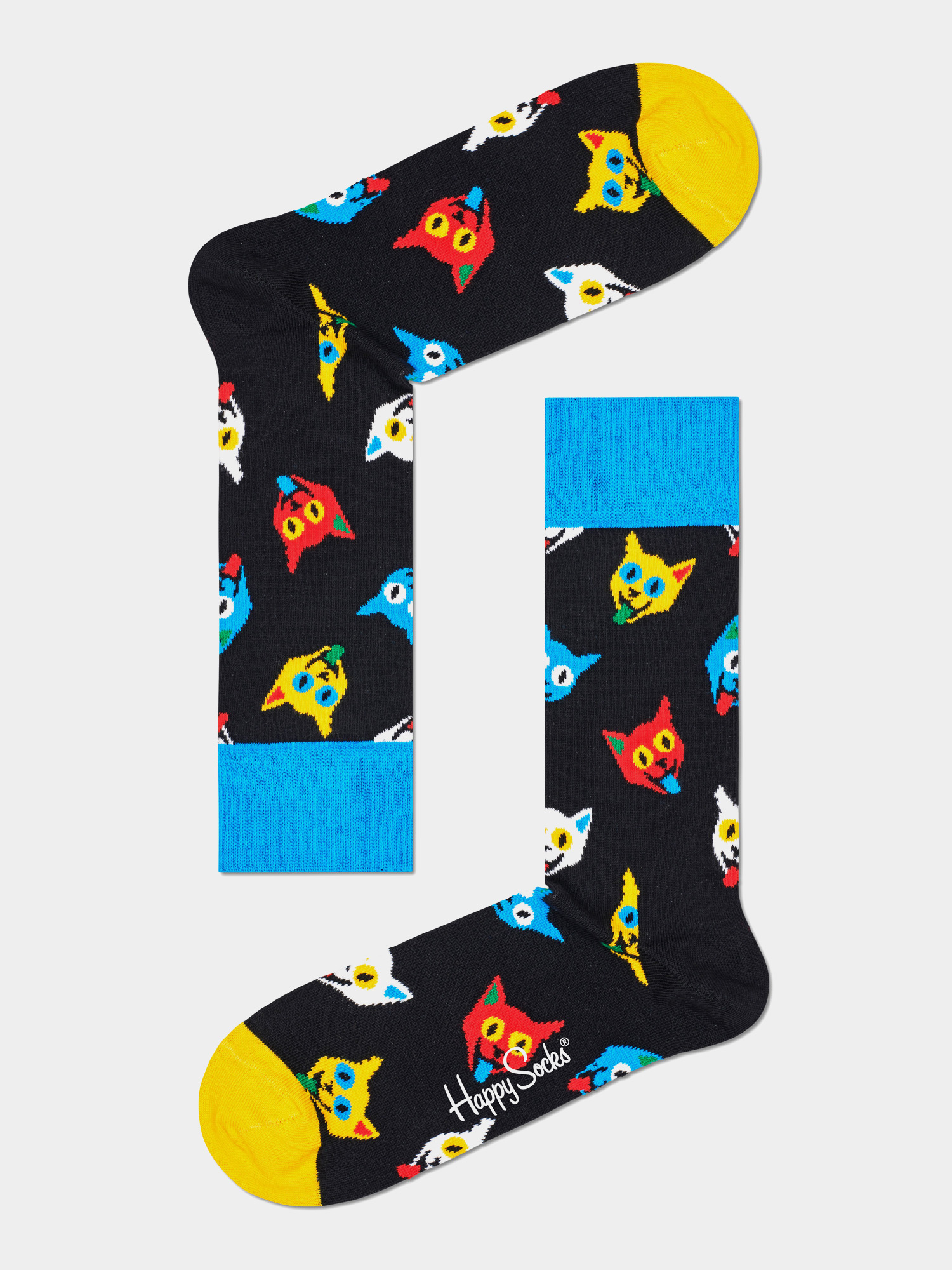 Skarpetki Happy Socks Cat (black)