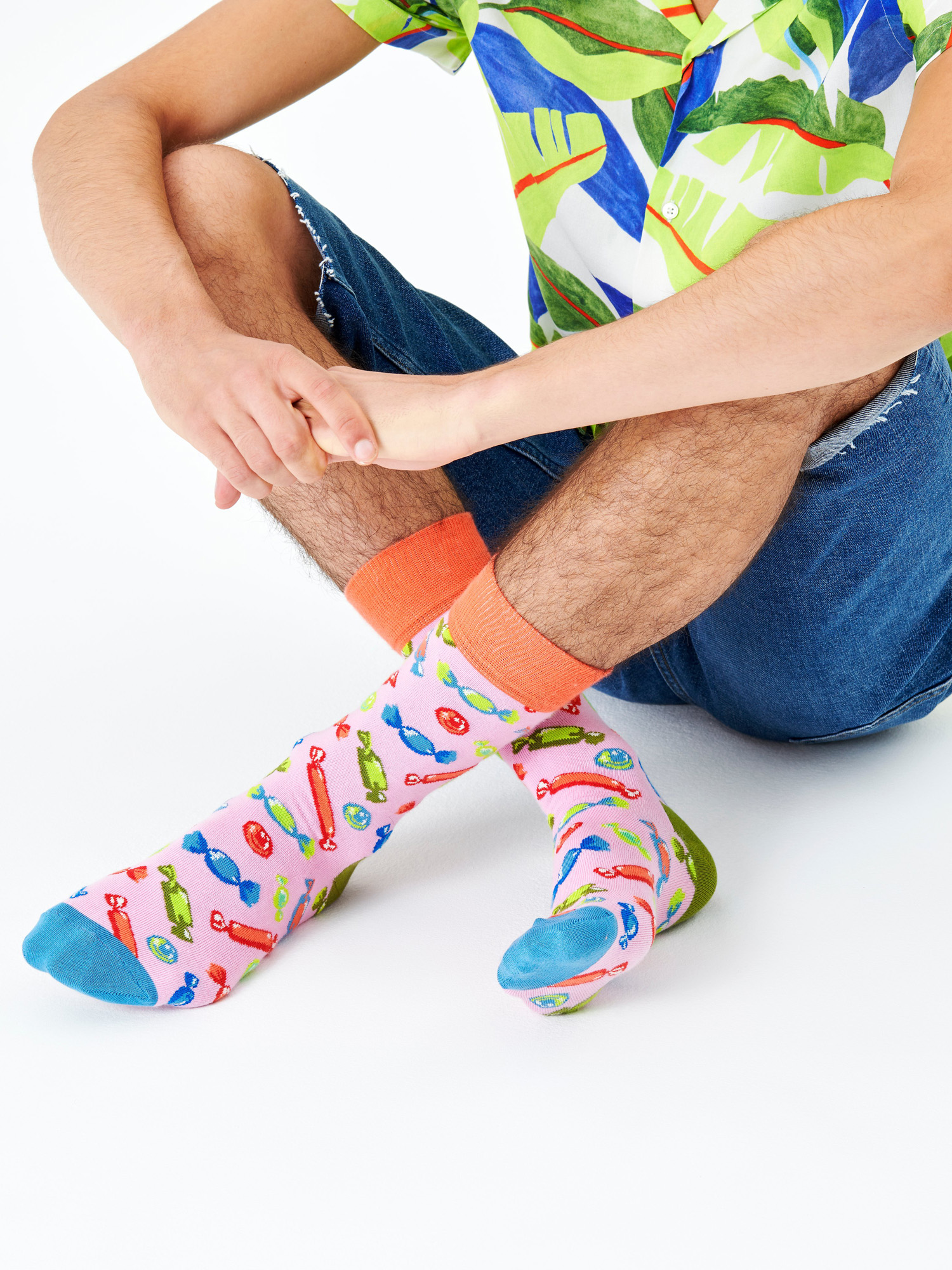 Skarpetki Happy Socks Candy (pink)