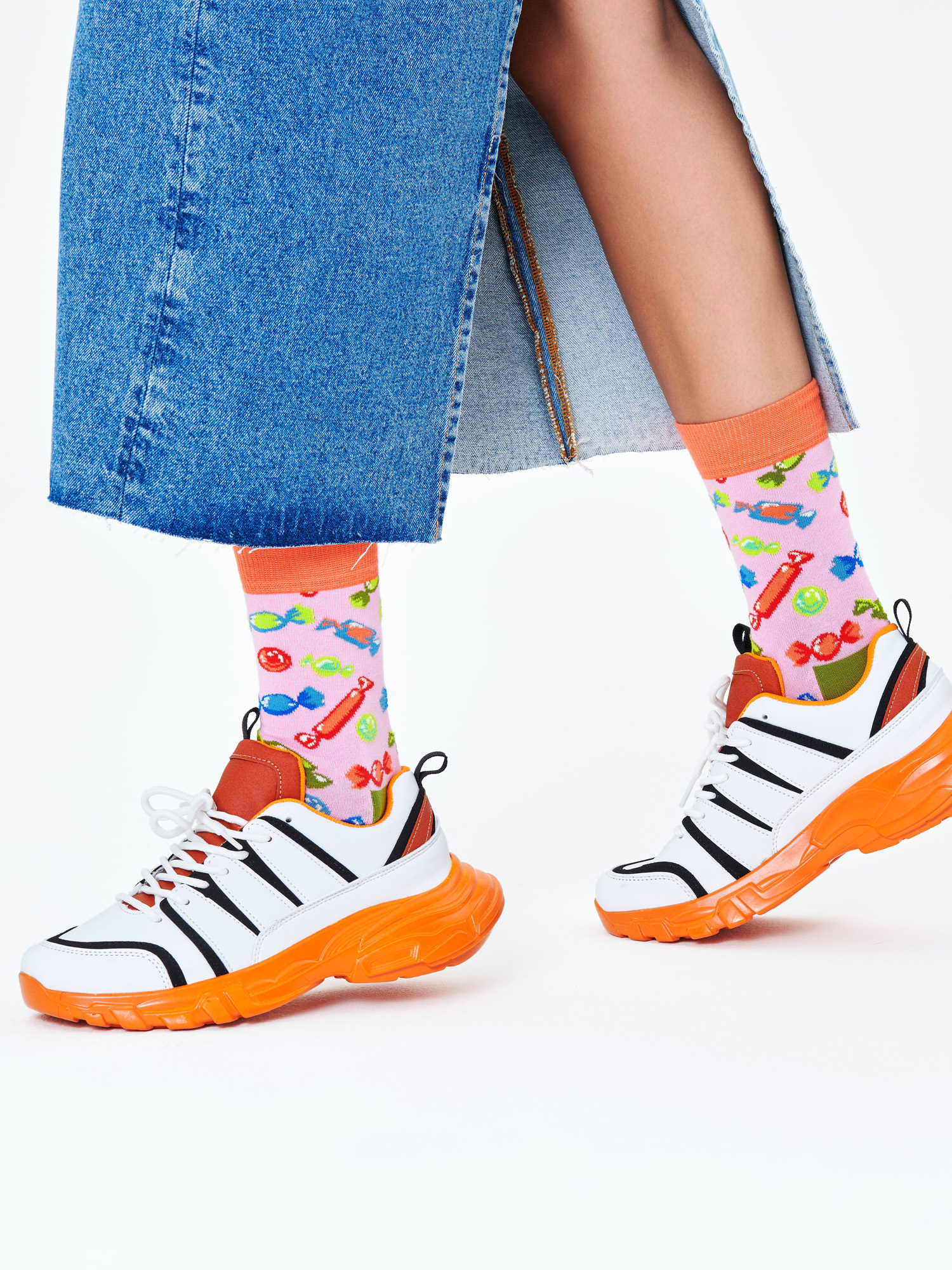 Skarpetki Happy Socks Candy (pink)