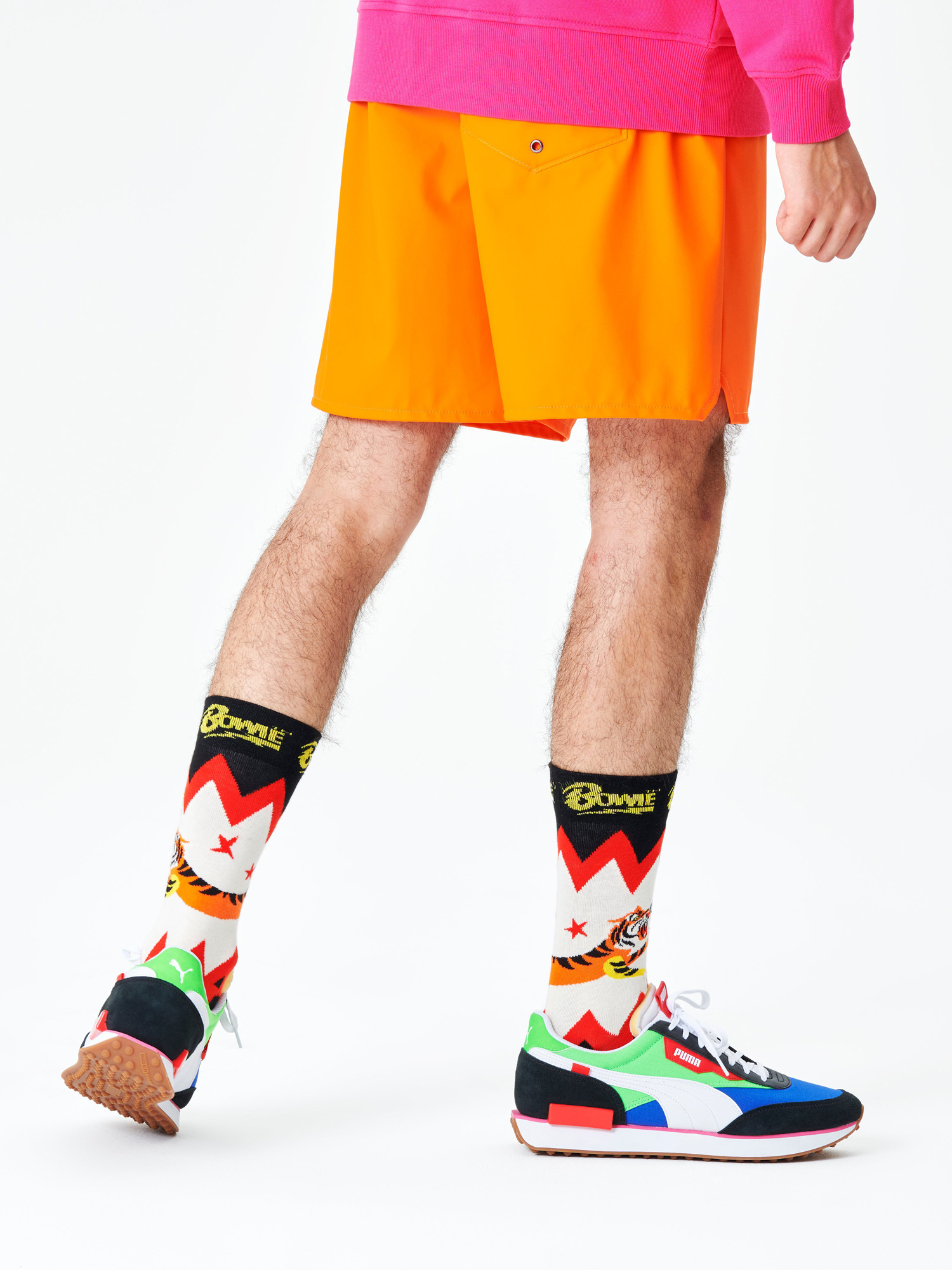 Skarpetki Happy Socks X Dawid Bowie Electric Tiger (multi)